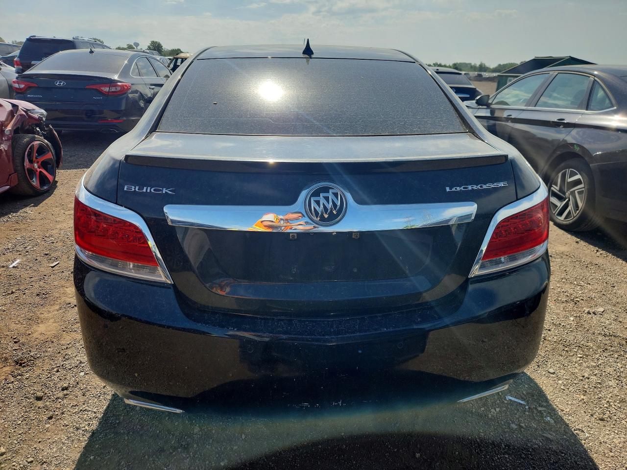 2013 Buick Lacrosse Touring Black vin: 1G4GJ5E37DF284771