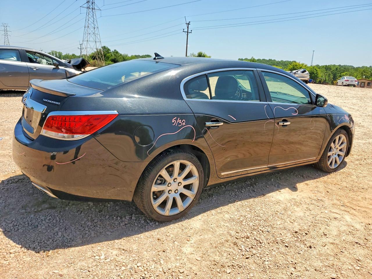 2012 Buick Lacrosse Touring Charcoal vin: 1G4GJ5E39CF149421
