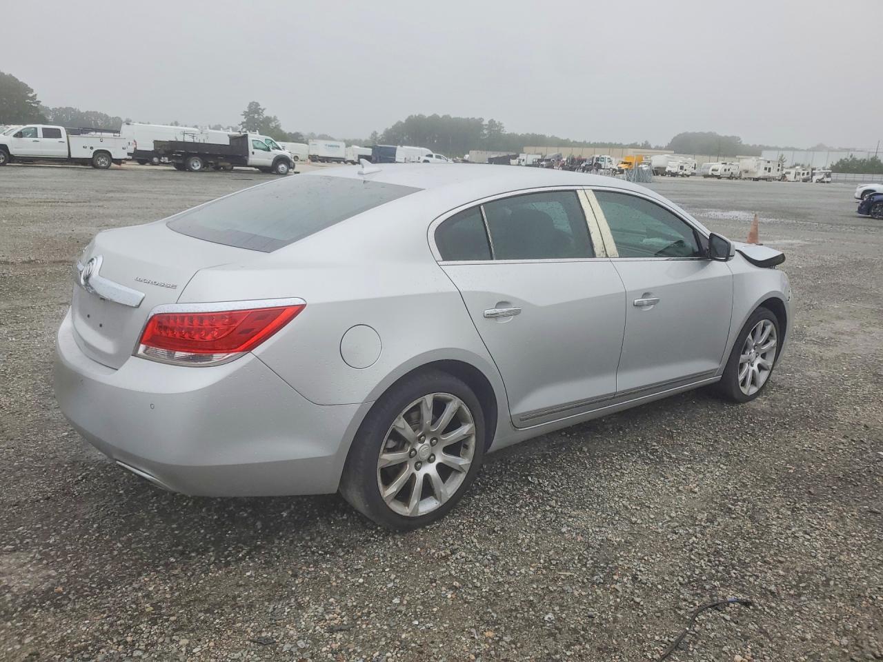 2012 Buick Lacrosse Touring Silver vin: 1G4GJ5E39CF198876
