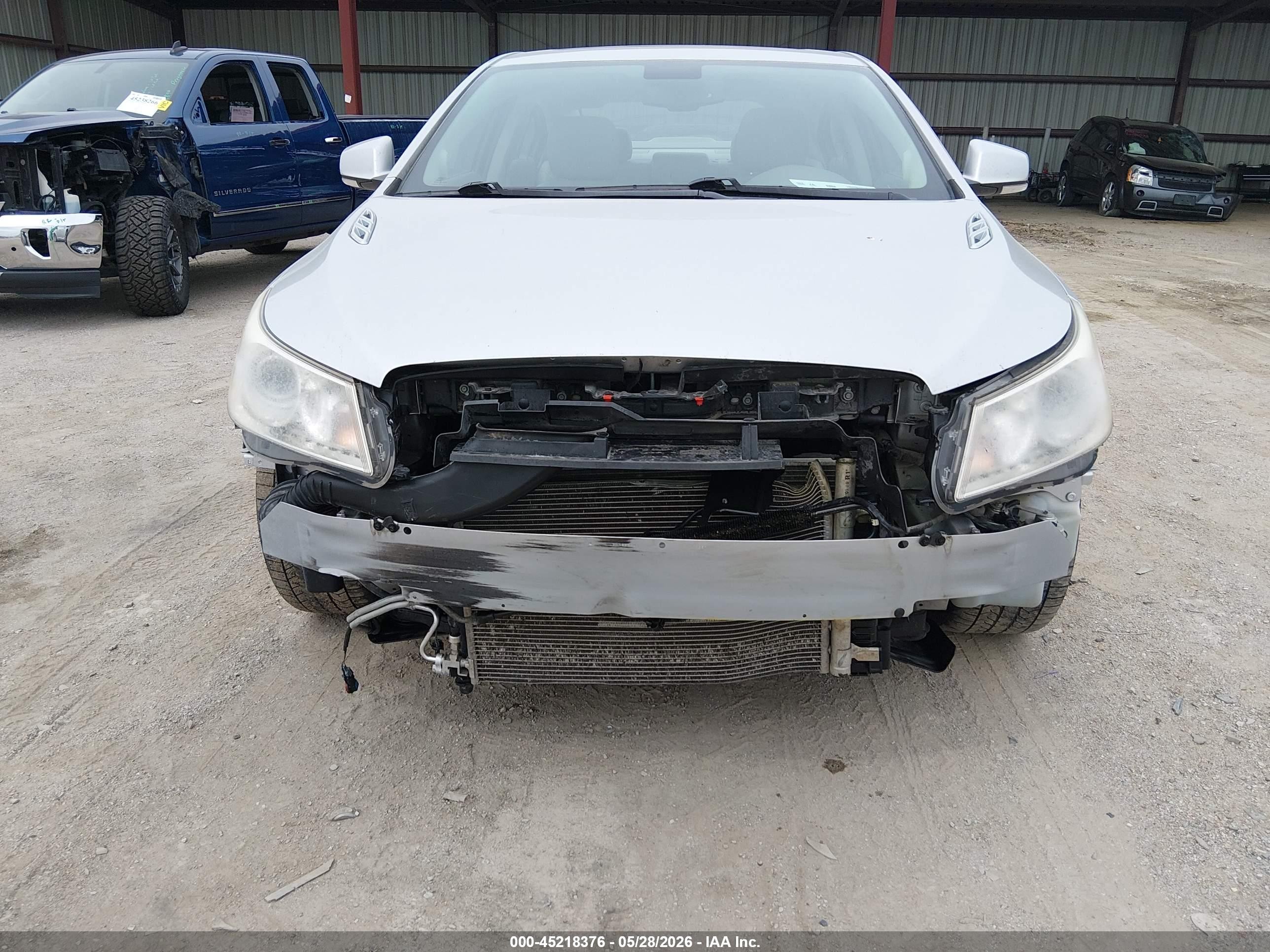 2012 Buick Lacrosse Touring Group Silver vin: 1G4GJ5E3XCF265534