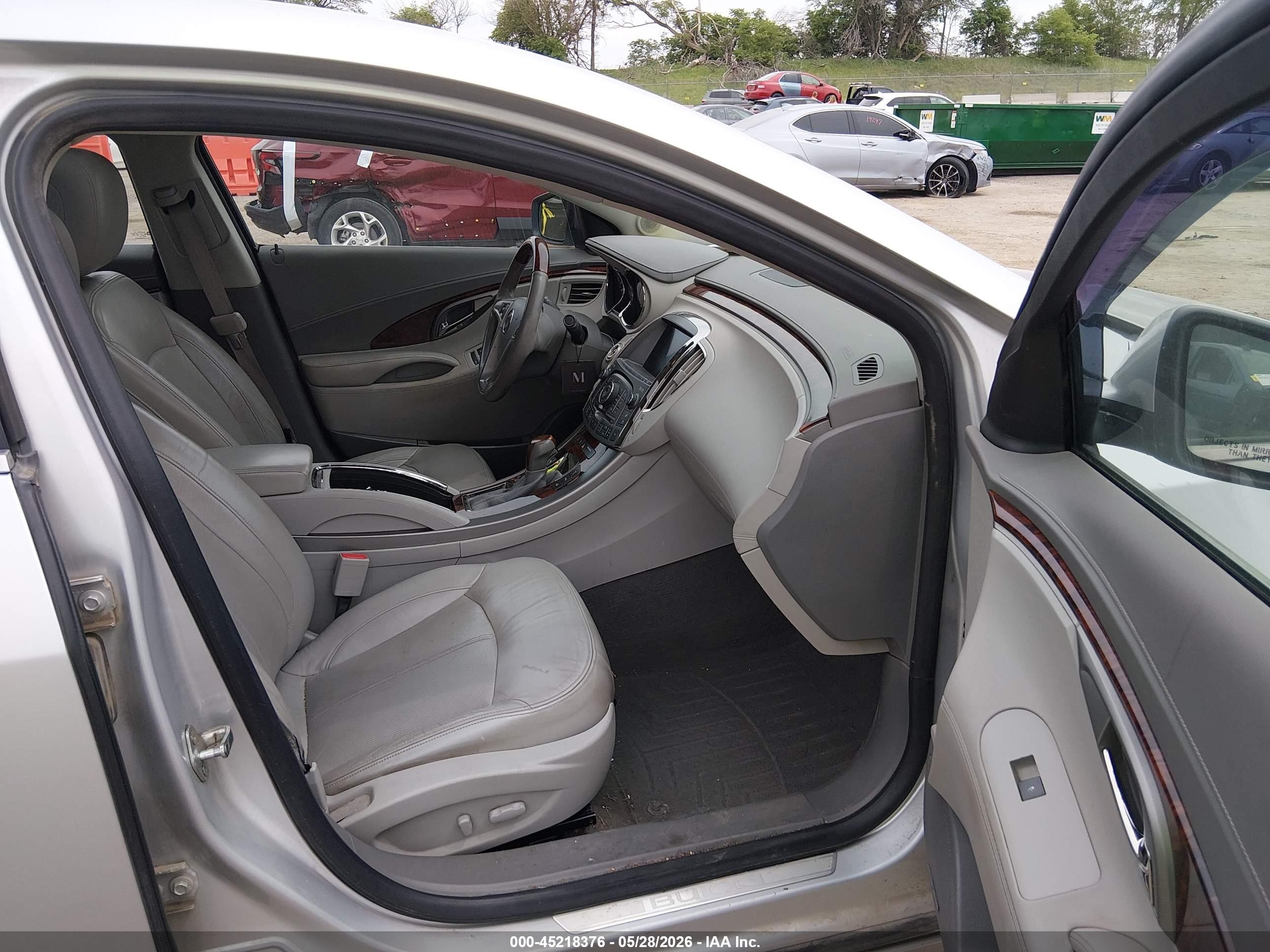 2012 Buick Lacrosse Touring Group Silver vin: 1G4GJ5E3XCF265534