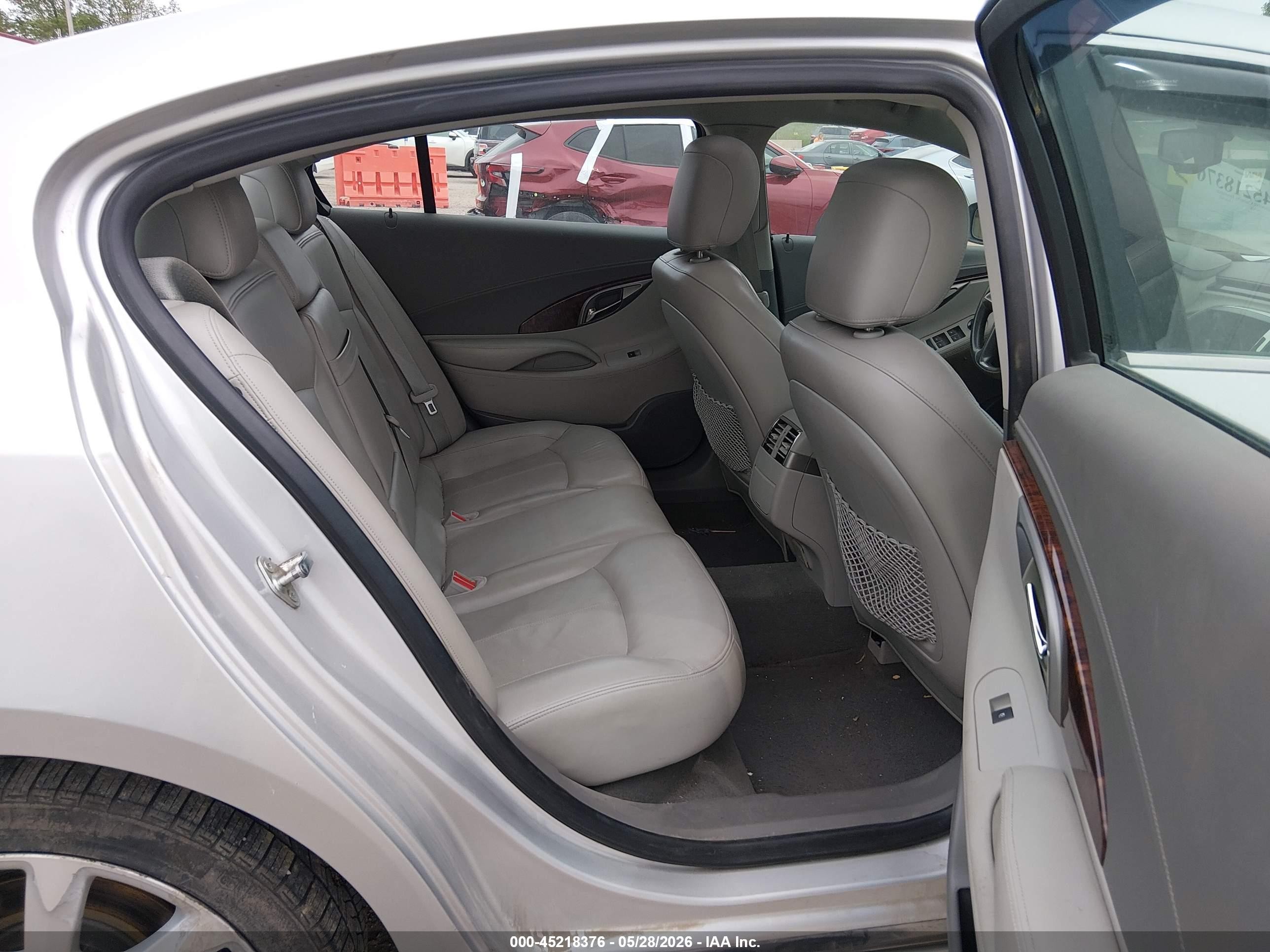 2012 Buick Lacrosse Touring Group Silver vin: 1G4GJ5E3XCF265534