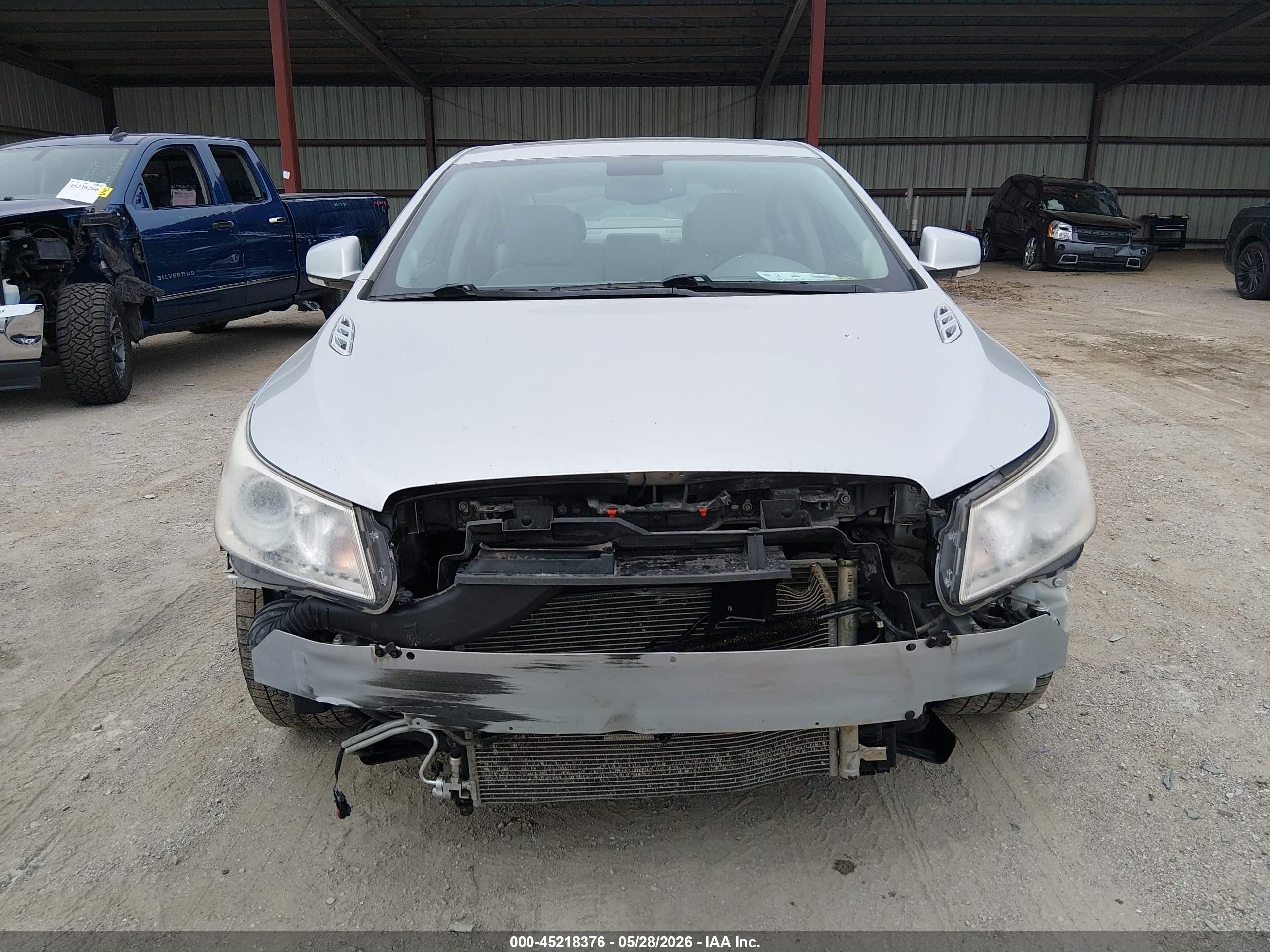 2012 Buick Lacrosse Touring Group Silver vin: 1G4GJ5E3XCF265534