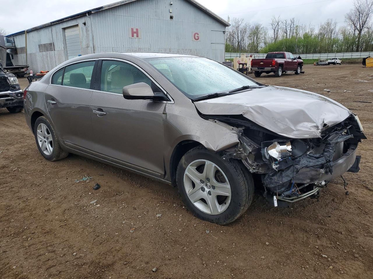 2010 Buick Allure/lacrosse Cx Коричневый vin: 1G4GJ5EG6AF212359