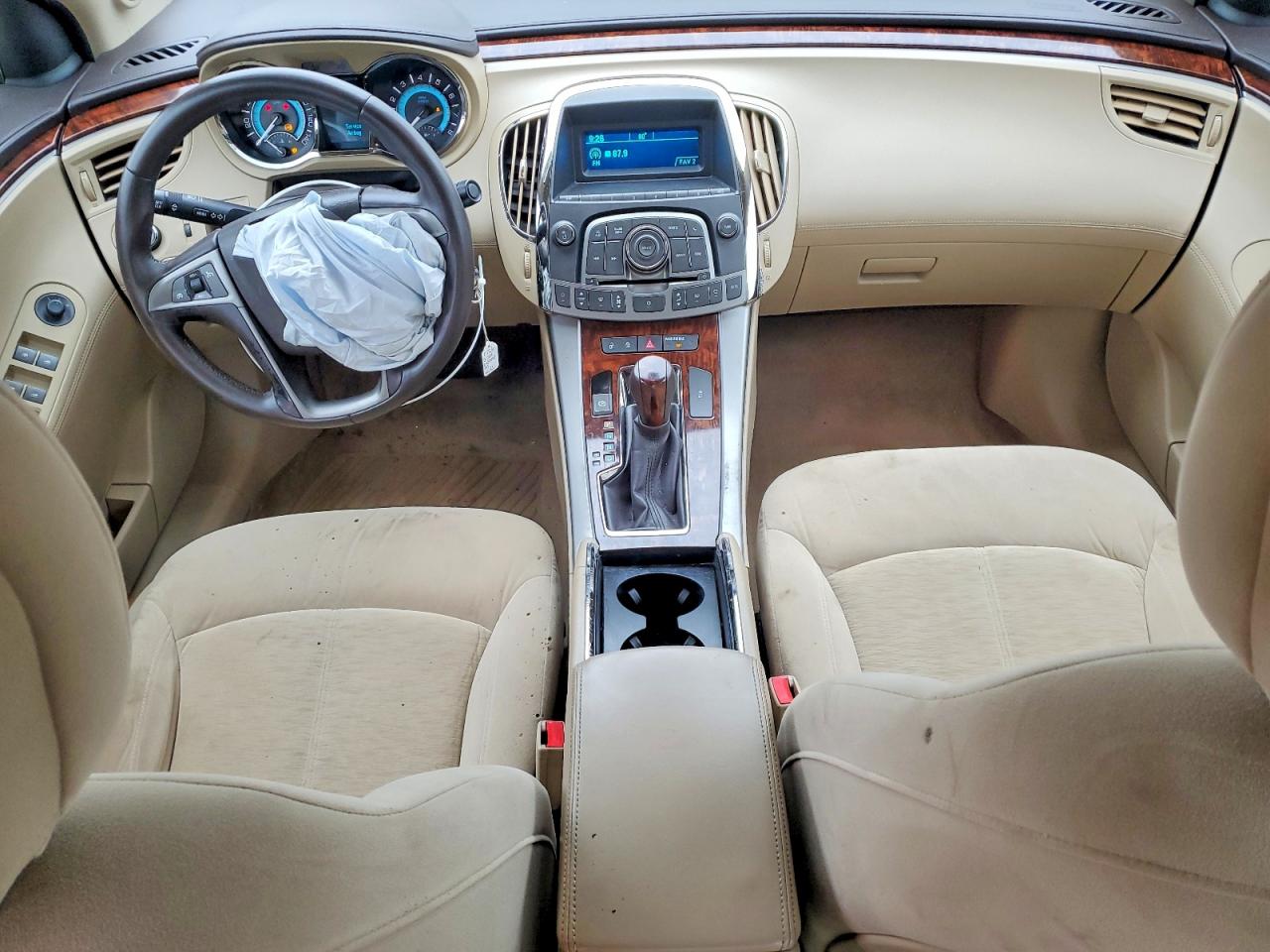 2010 Buick Allure/lacrosse Cx Коричневый vin: 1G4GJ5EG6AF212359