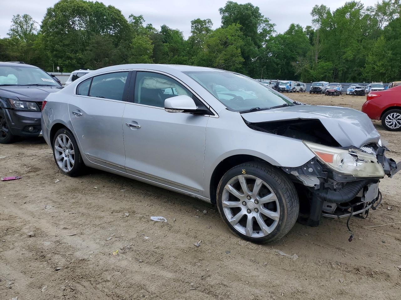 2012 Buick Lacrosse Touring Silver vin: 1G4GJ5G31CF104017