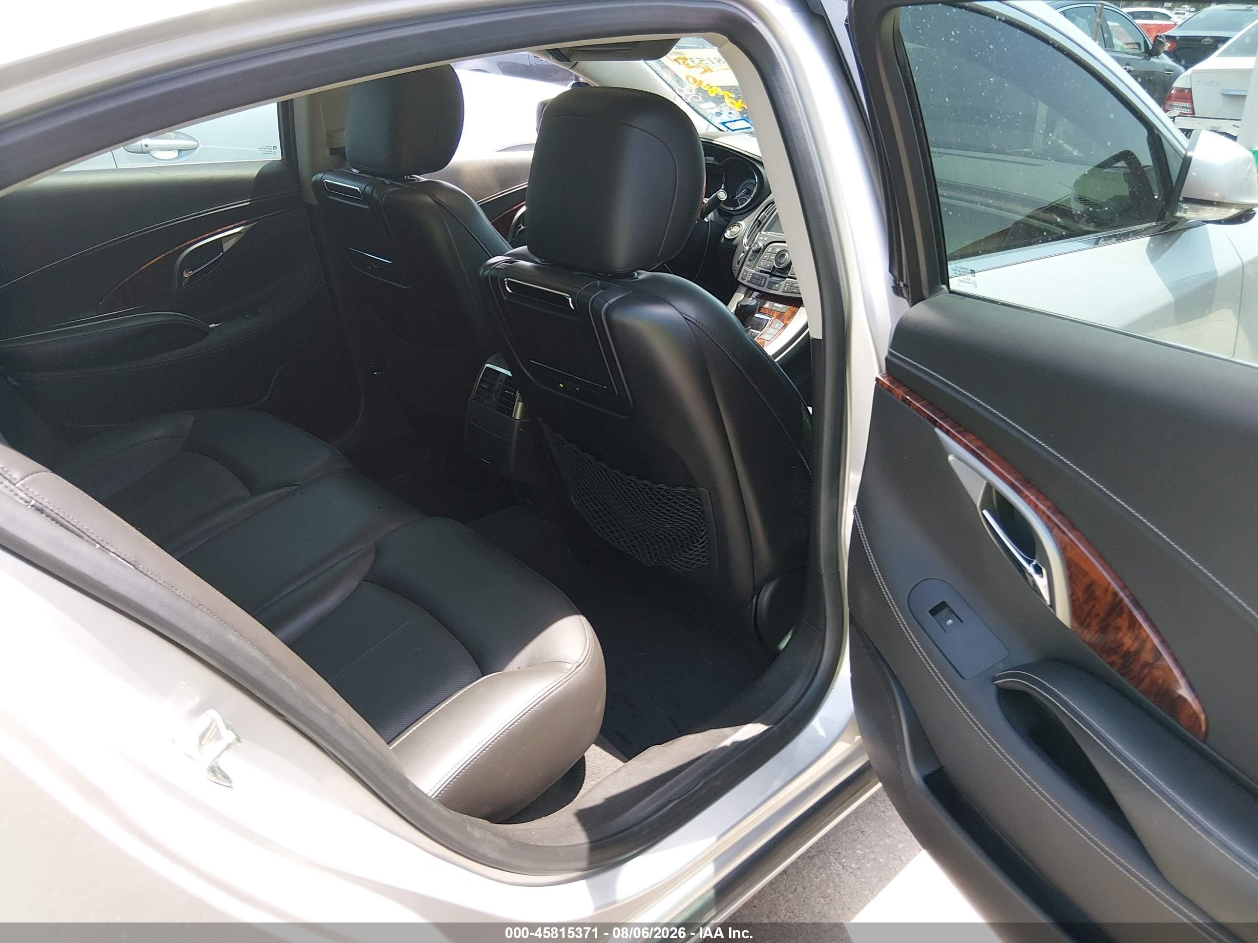 2012 Buick Lacrosse Touring Group Silver vin: 1G4GJ5G35CF367840