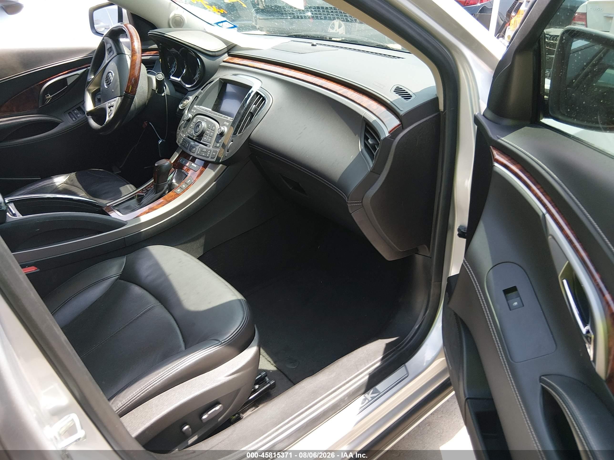 2012 Buick Lacrosse Touring Group Silver vin: 1G4GJ5G35CF367840