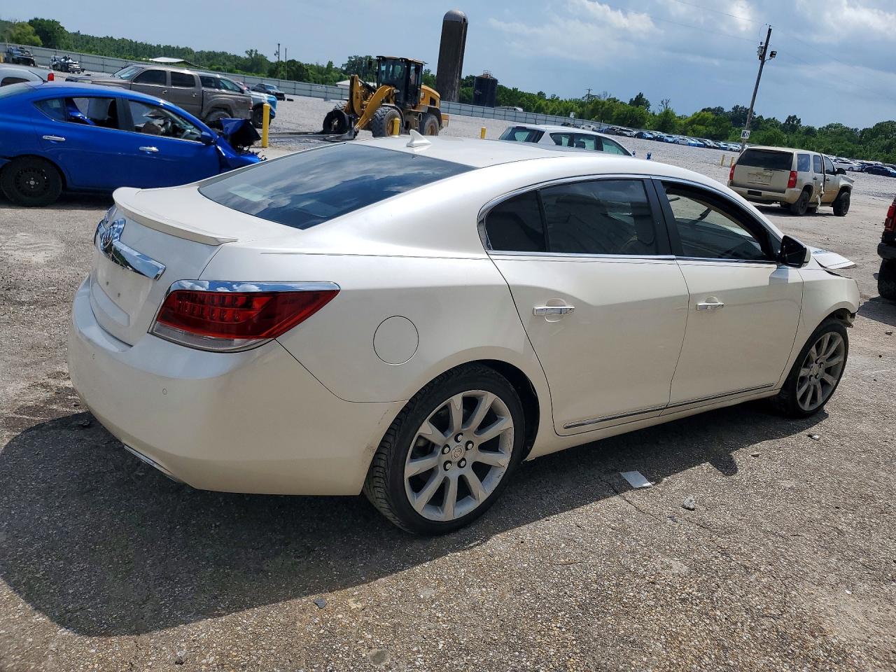 2012 Buick Lacrosse Touring Кремовый vin: 1G4GJ5G36CF314242