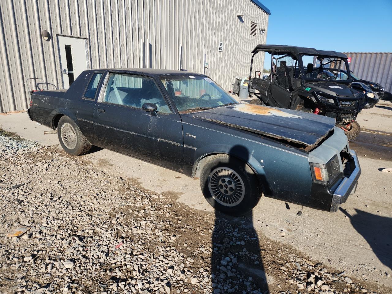 1985 Buick Regal T-type Blue vin: 1G4GK4795FP419686