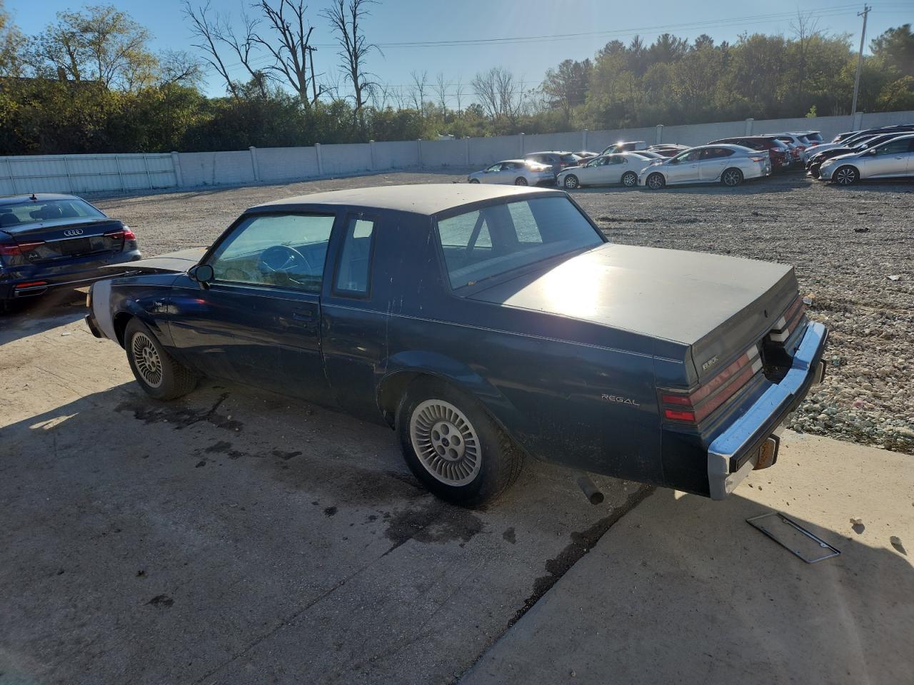 1985 Buick Regal T-type Blue vin: 1G4GK4795FP419686