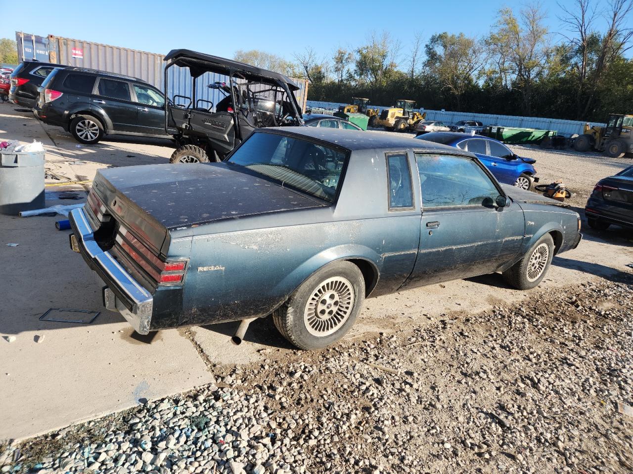 1985 Buick Regal T-type Blue vin: 1G4GK4795FP419686