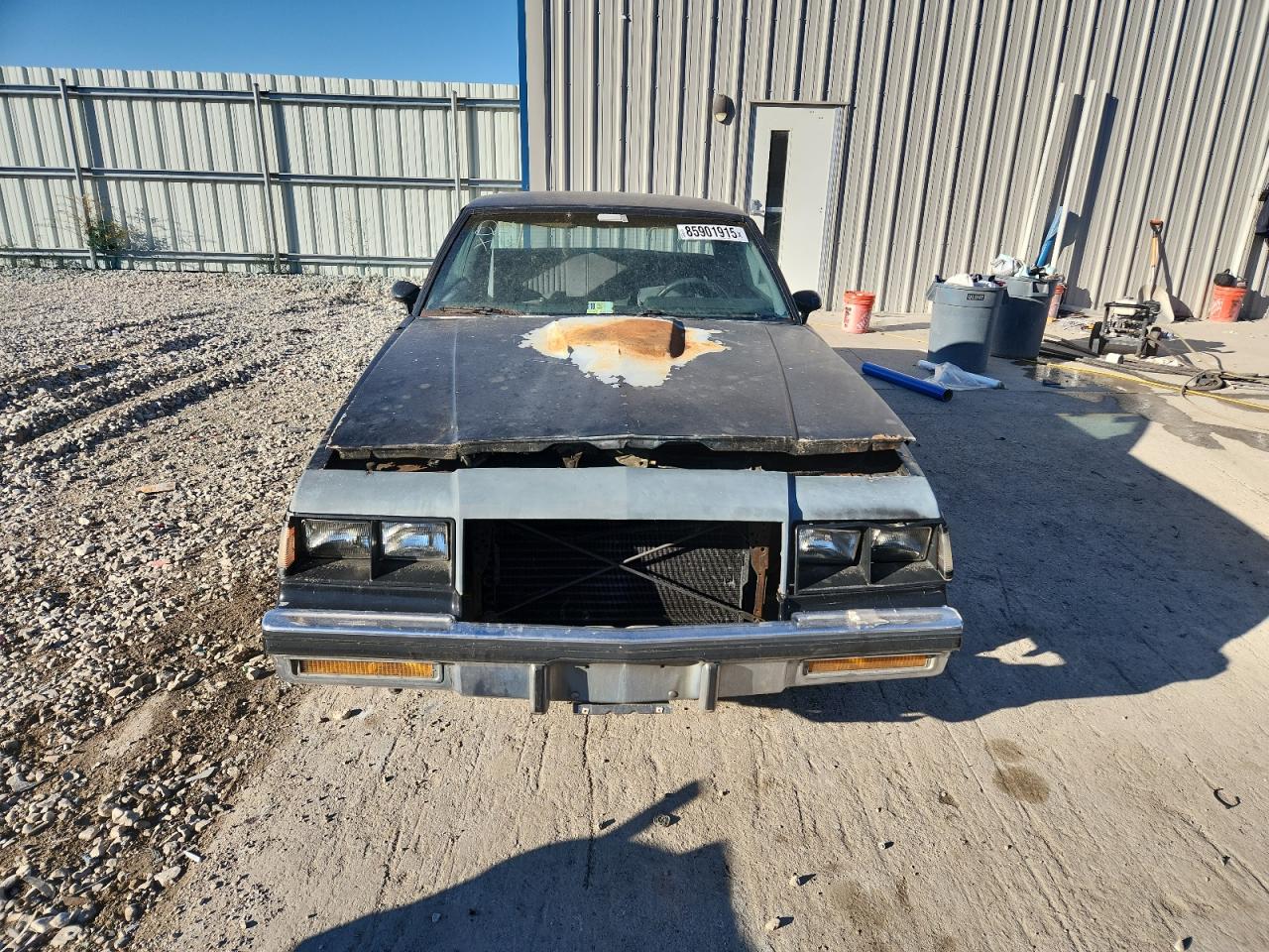 1985 Buick Regal T-type Blue vin: 1G4GK4795FP419686