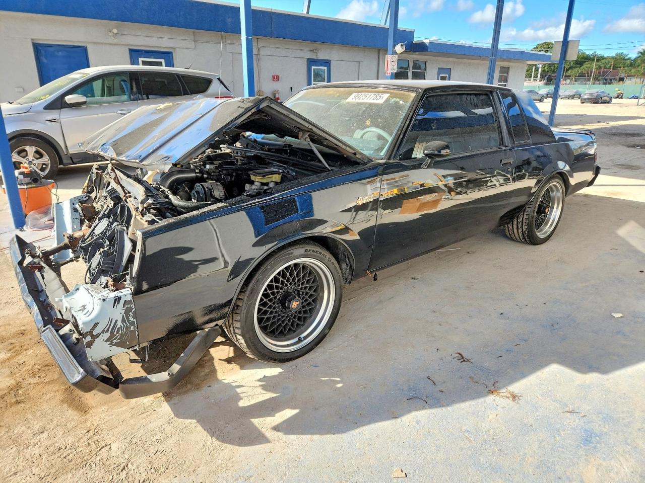 1985 Buick Regal T-type Black vin: 1G4GK4797FH427699