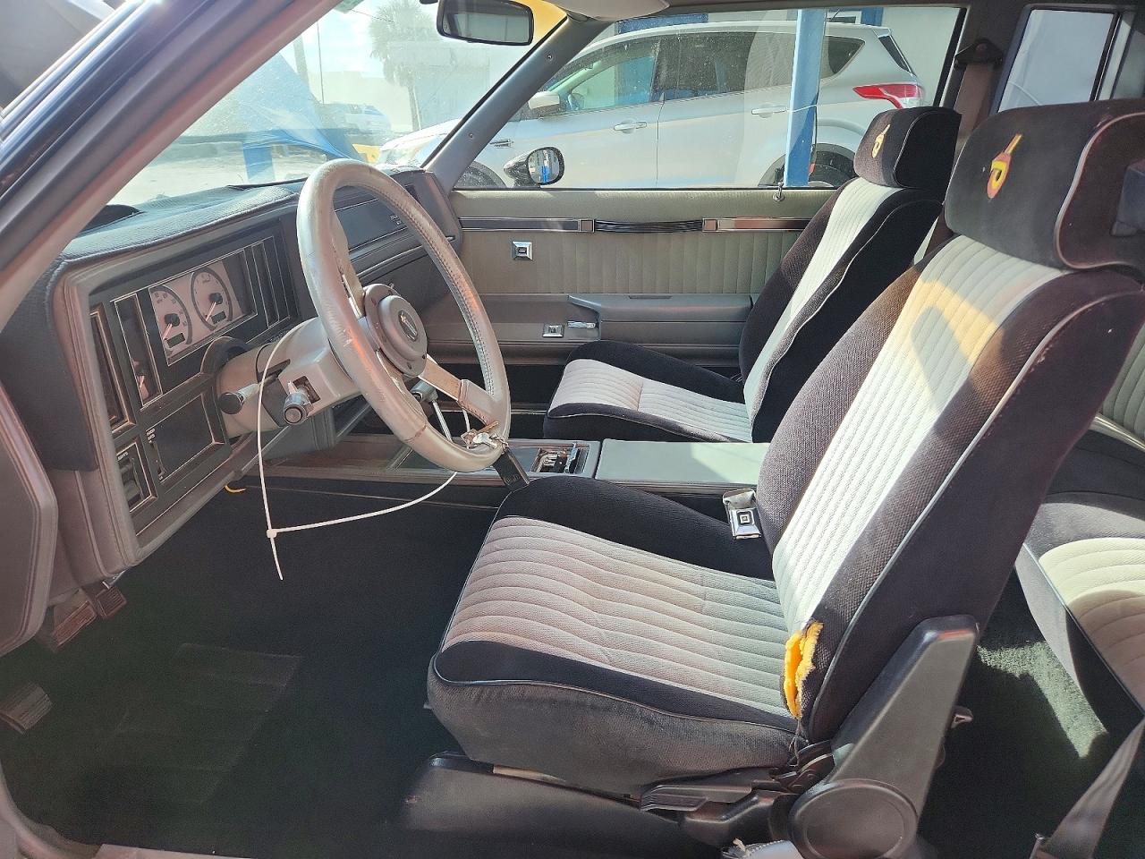 1985 Buick Regal T-type Черный vin: 1G4GK4797FH427699