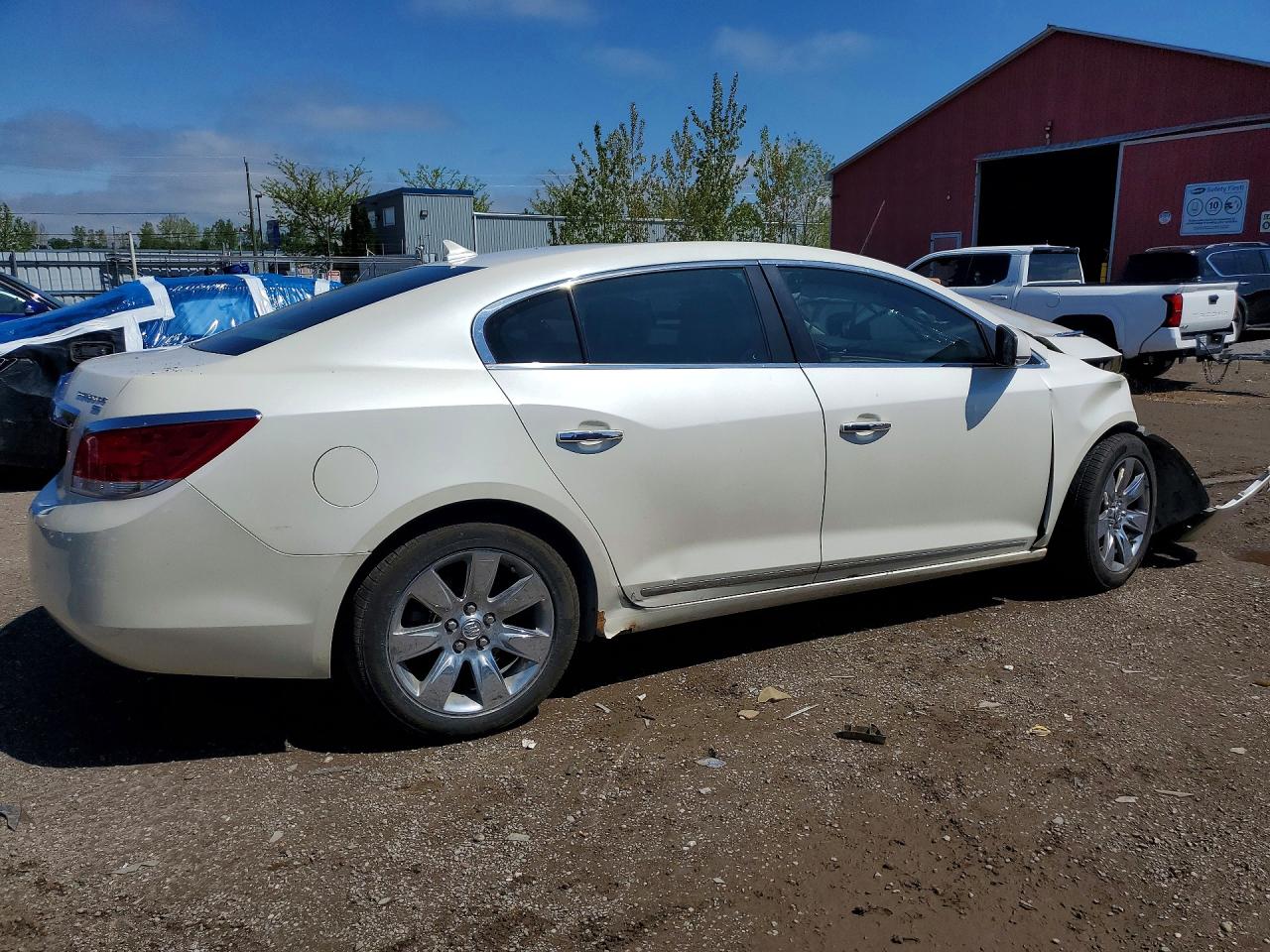 2010 Buick Allure/lacrosse Cxl White vin: 1G4GK5EG6AF276088