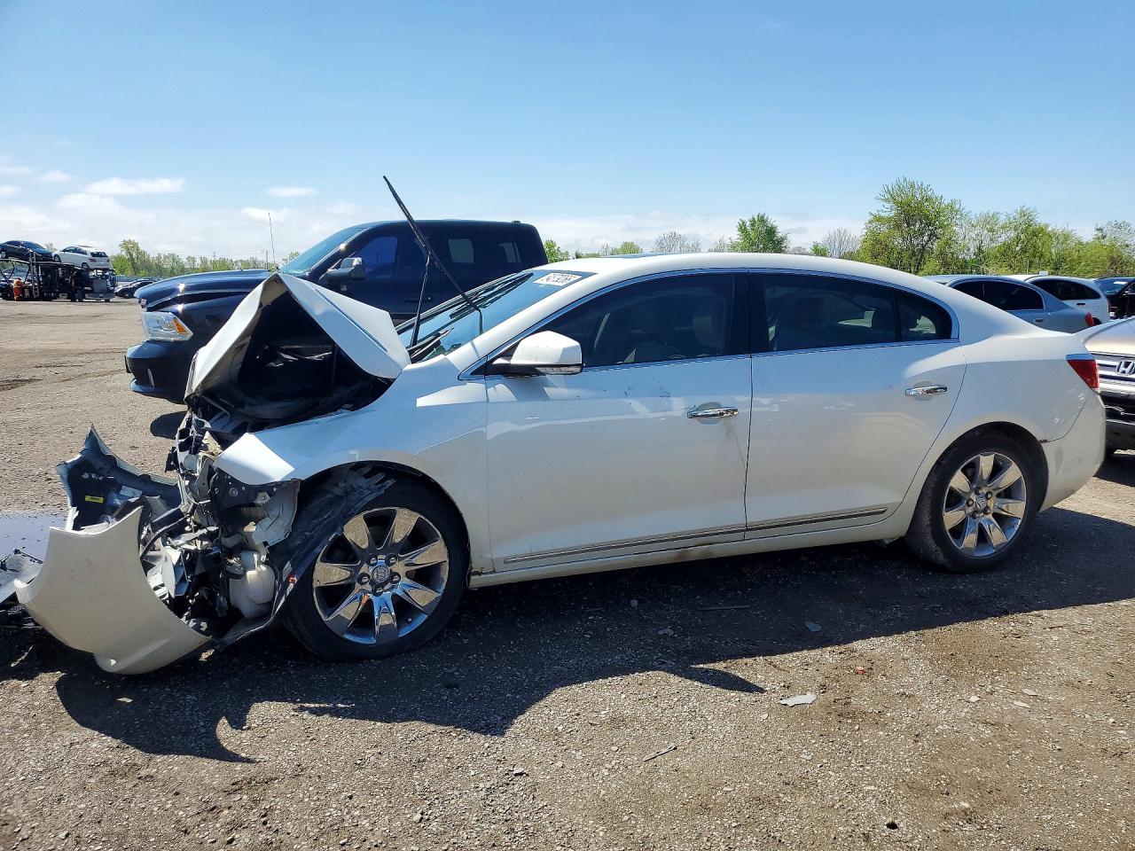 2010 Buick Allure/lacrosse Cxl White vin: 1G4GK5EG6AF276088