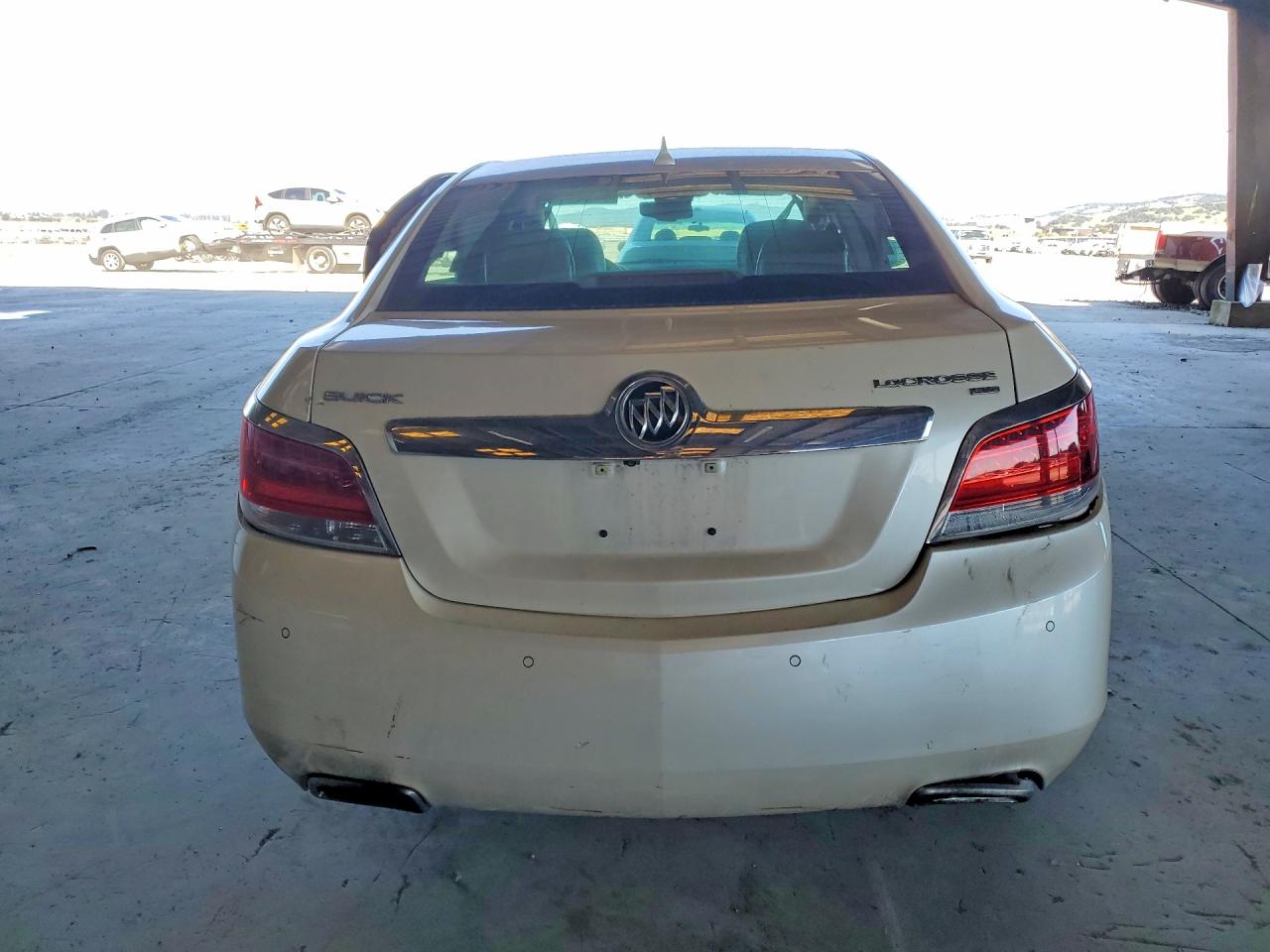 2013 Buick Lacrosse White vin: 1G4GL5E32DF217067