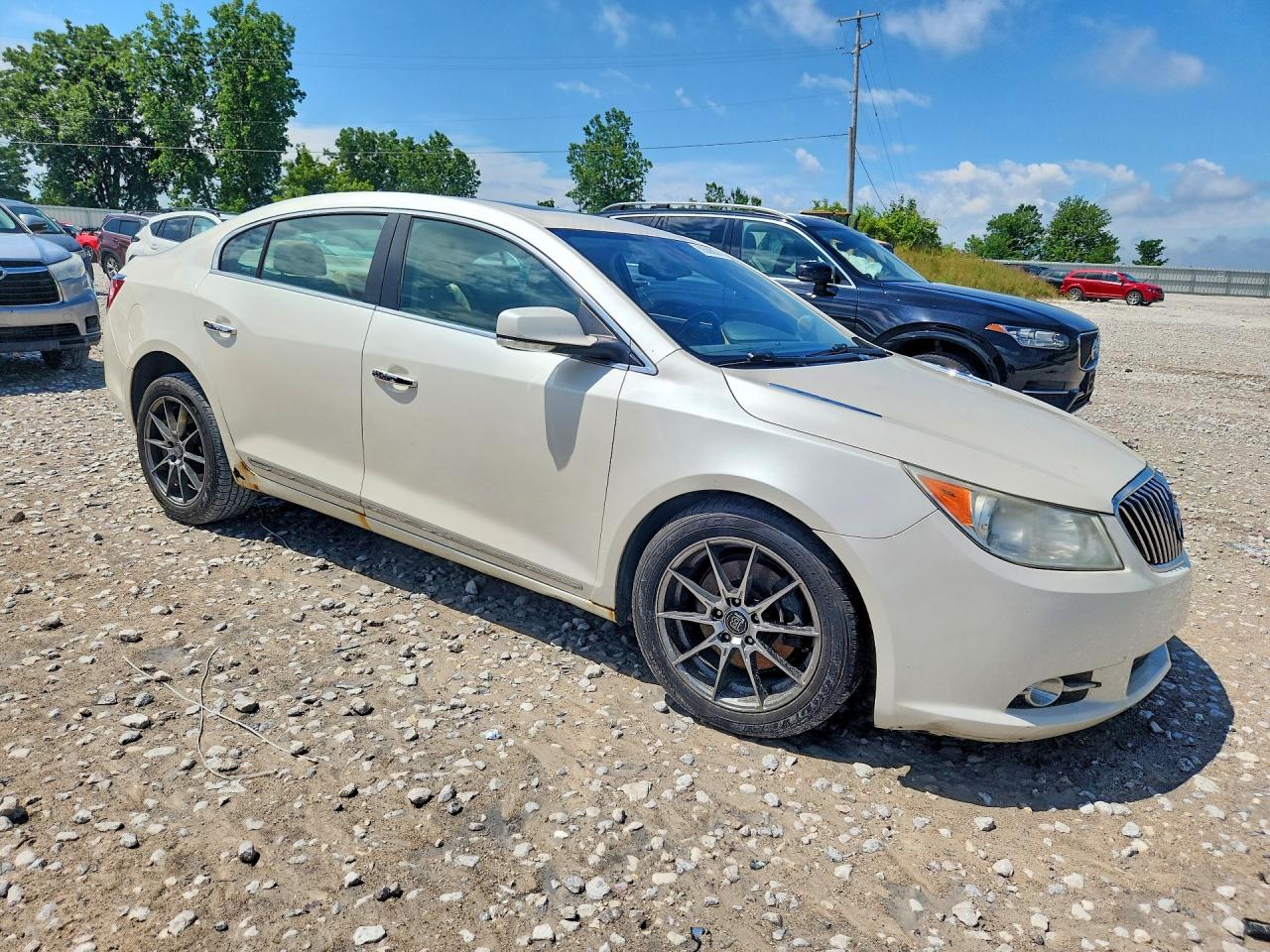 2013 Buick Lacrosse White vin: 1G4GL5E32DF312955