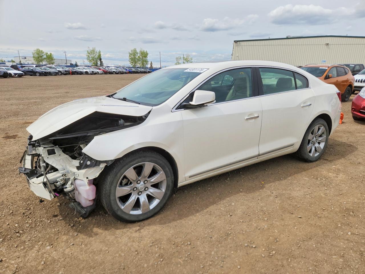 2010 Buick Allure/lacrosse Cxl White vin: 1G4GL5EG0AF200458