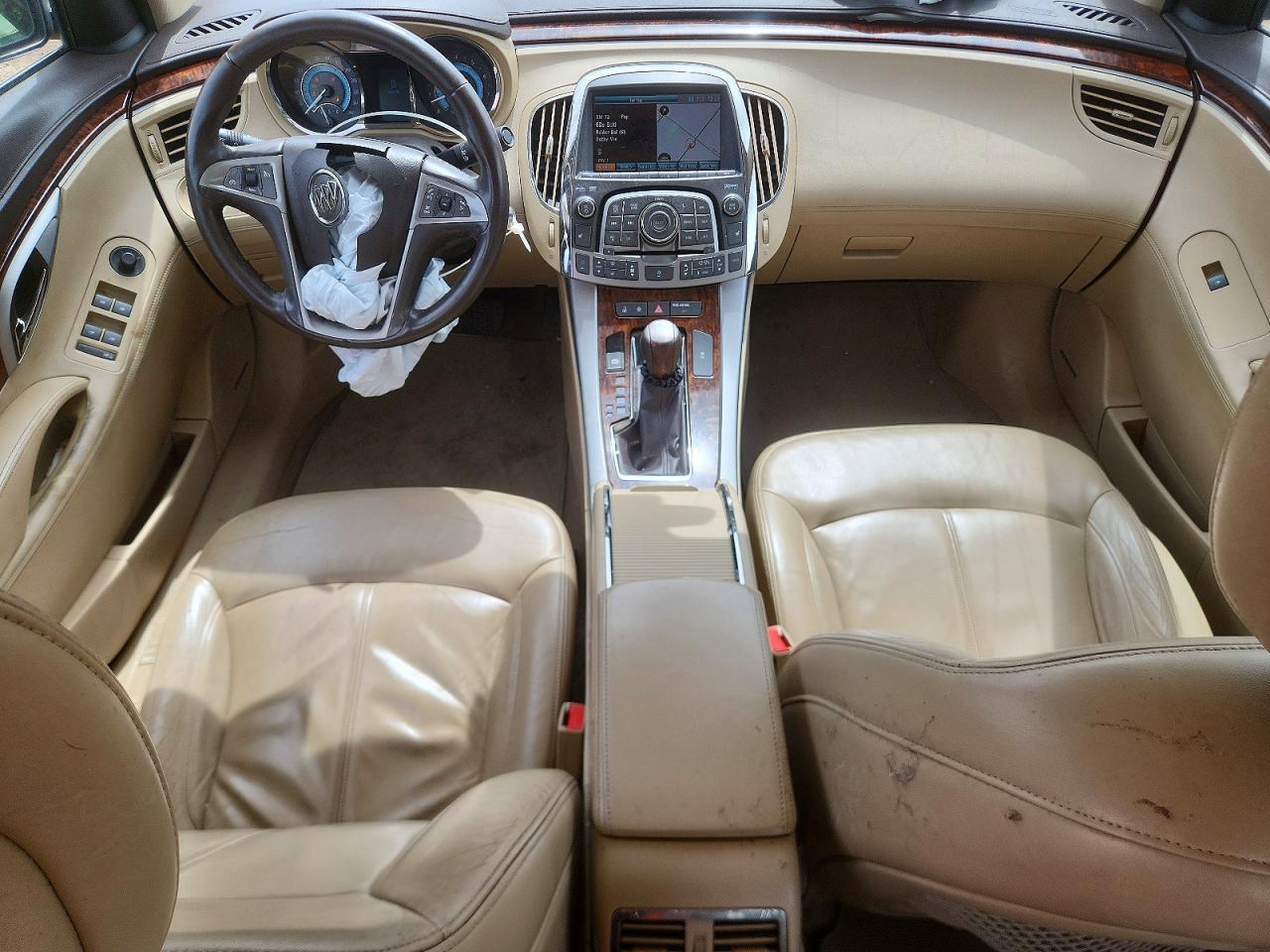 2010 Buick Allure/lacrosse Cxl White vin: 1G4GL5EG0AF200458