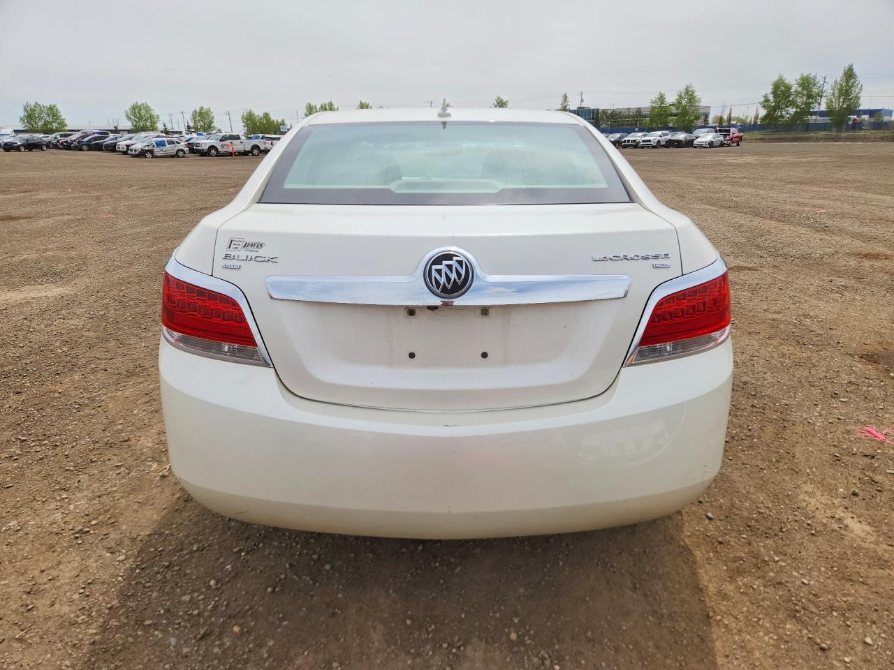 2010 Buick Allure/lacrosse Cxl White vin: 1G4GL5EG0AF200458