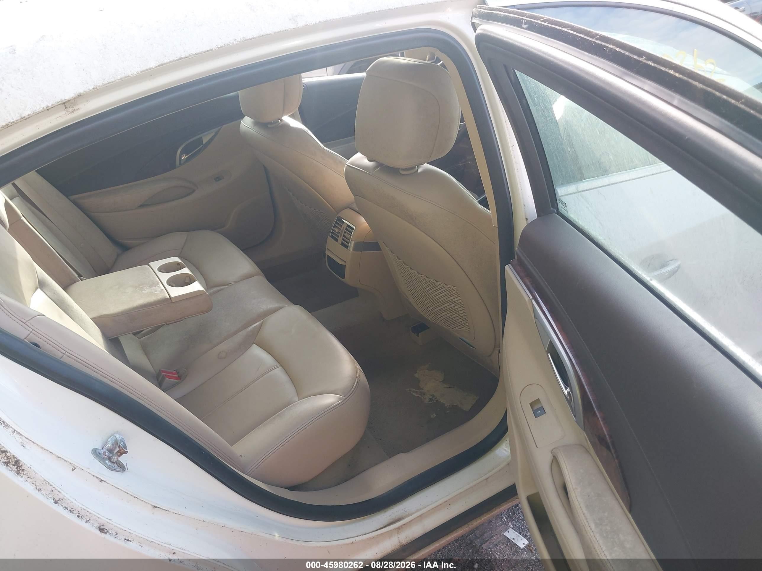 2010 Buick Lacrosse Cxl White vin: 1G4GL5EG5AF229230