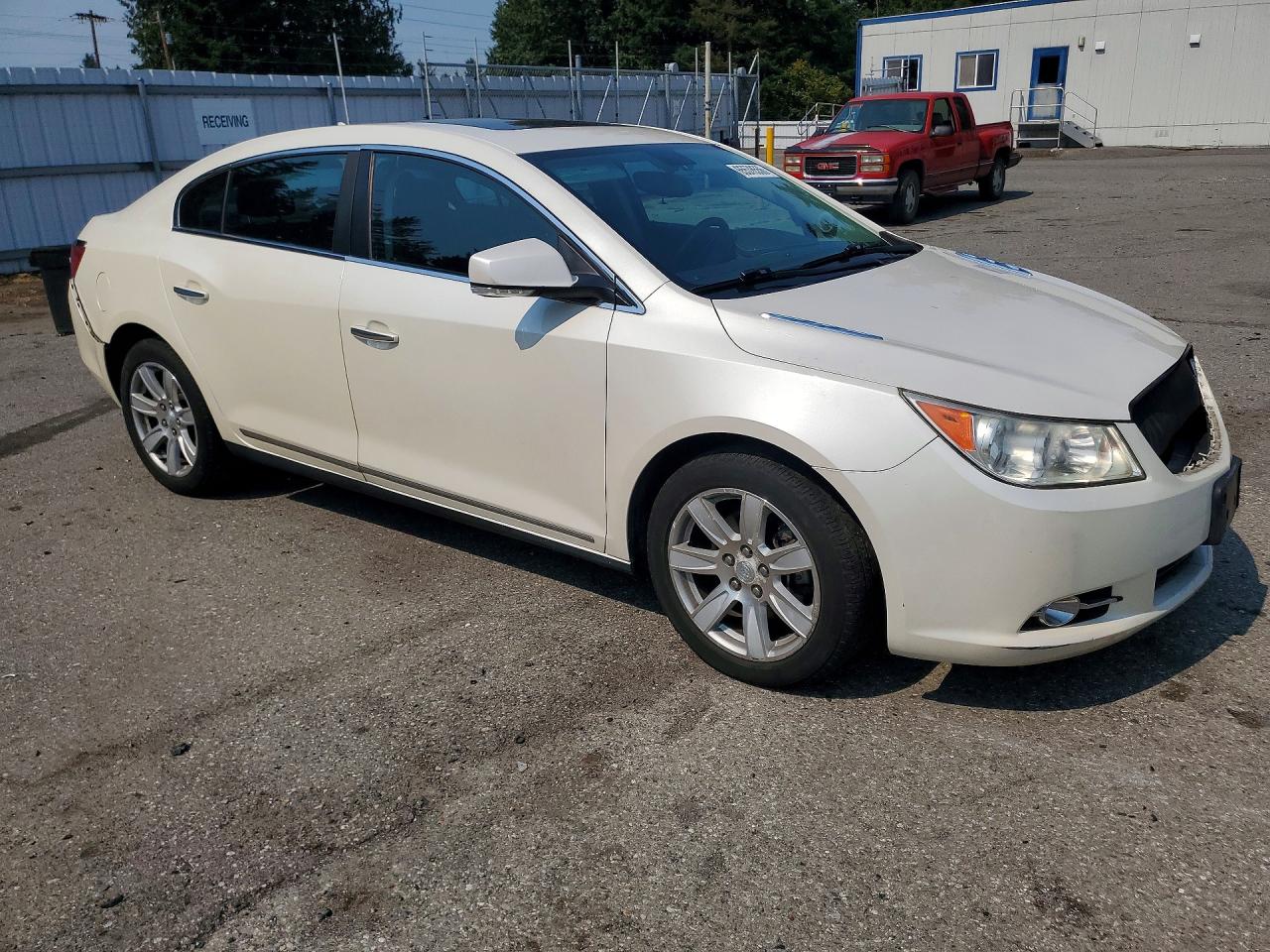 2010 Buick Allure/lacrosse Cxl White vin: 1G4GL5GGXAF205809