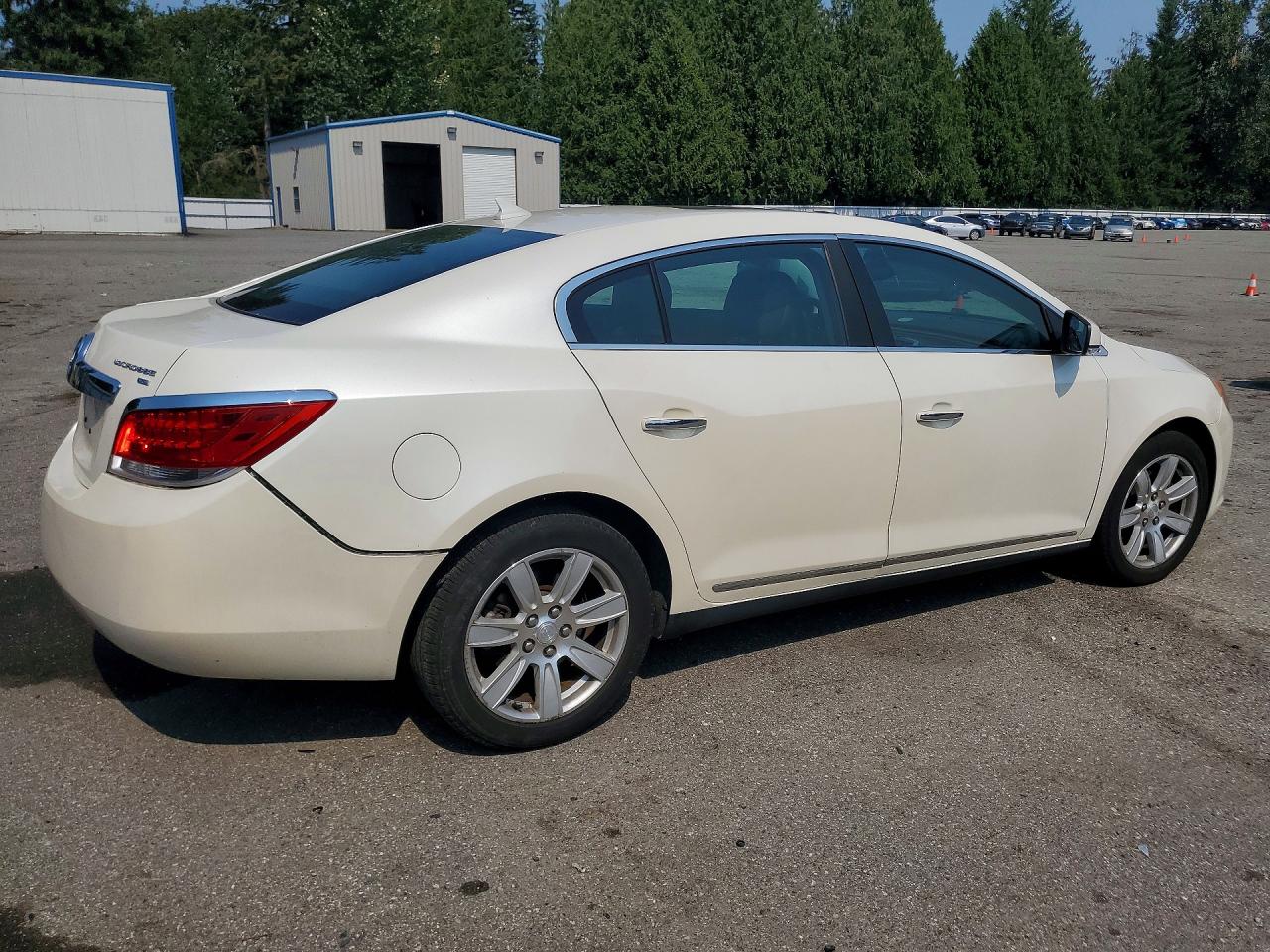 2010 Buick Allure/lacrosse Cxl White vin: 1G4GL5GGXAF205809