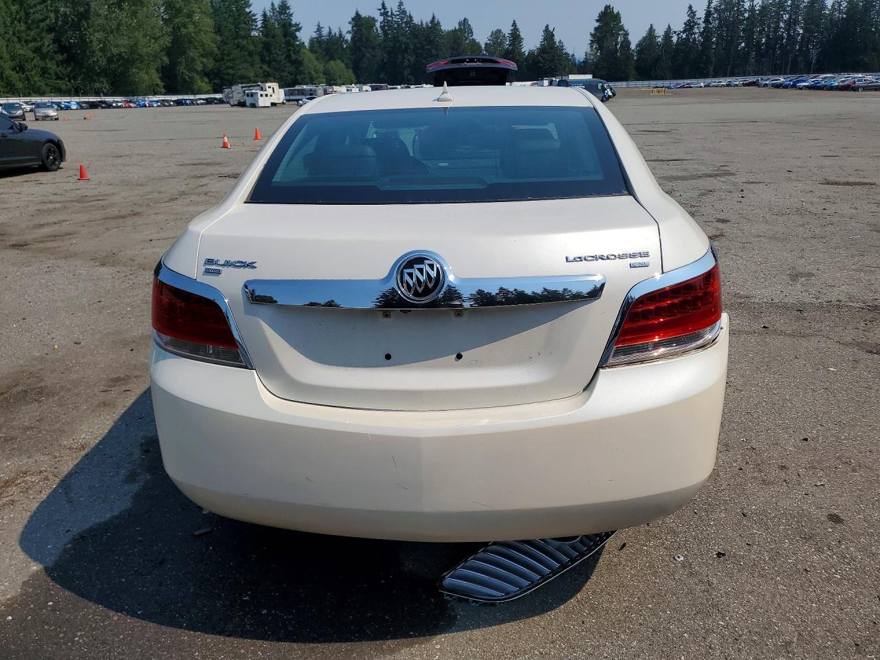 2010 Buick Allure/lacrosse Cxl White vin: 1G4GL5GGXAF205809