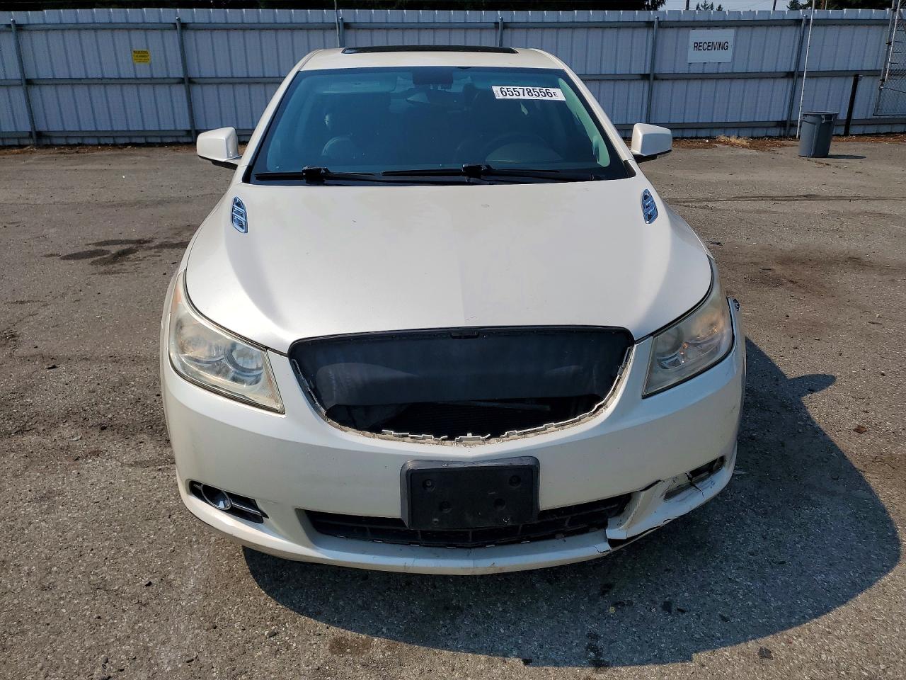 2010 Buick Allure/lacrosse Cxl White vin: 1G4GL5GGXAF205809