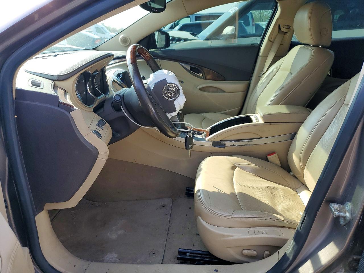 2010 Buick Allure/lacrosse Cxs Brown vin: 1G4GM5EV9AF187236