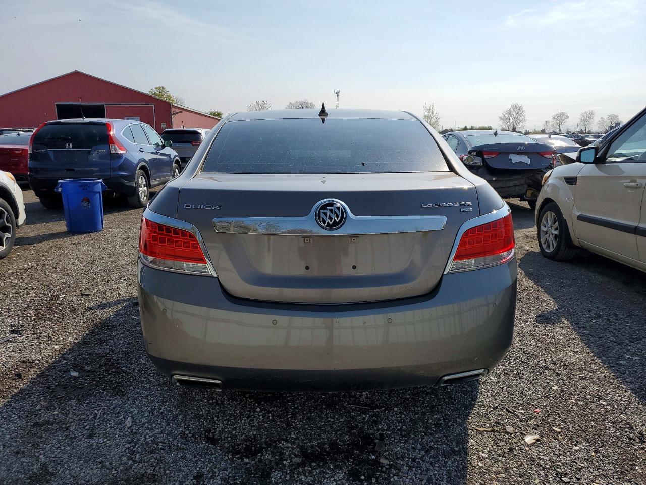 2010 Buick Allure/lacrosse Cxs Brown vin: 1G4GM5EV9AF187236