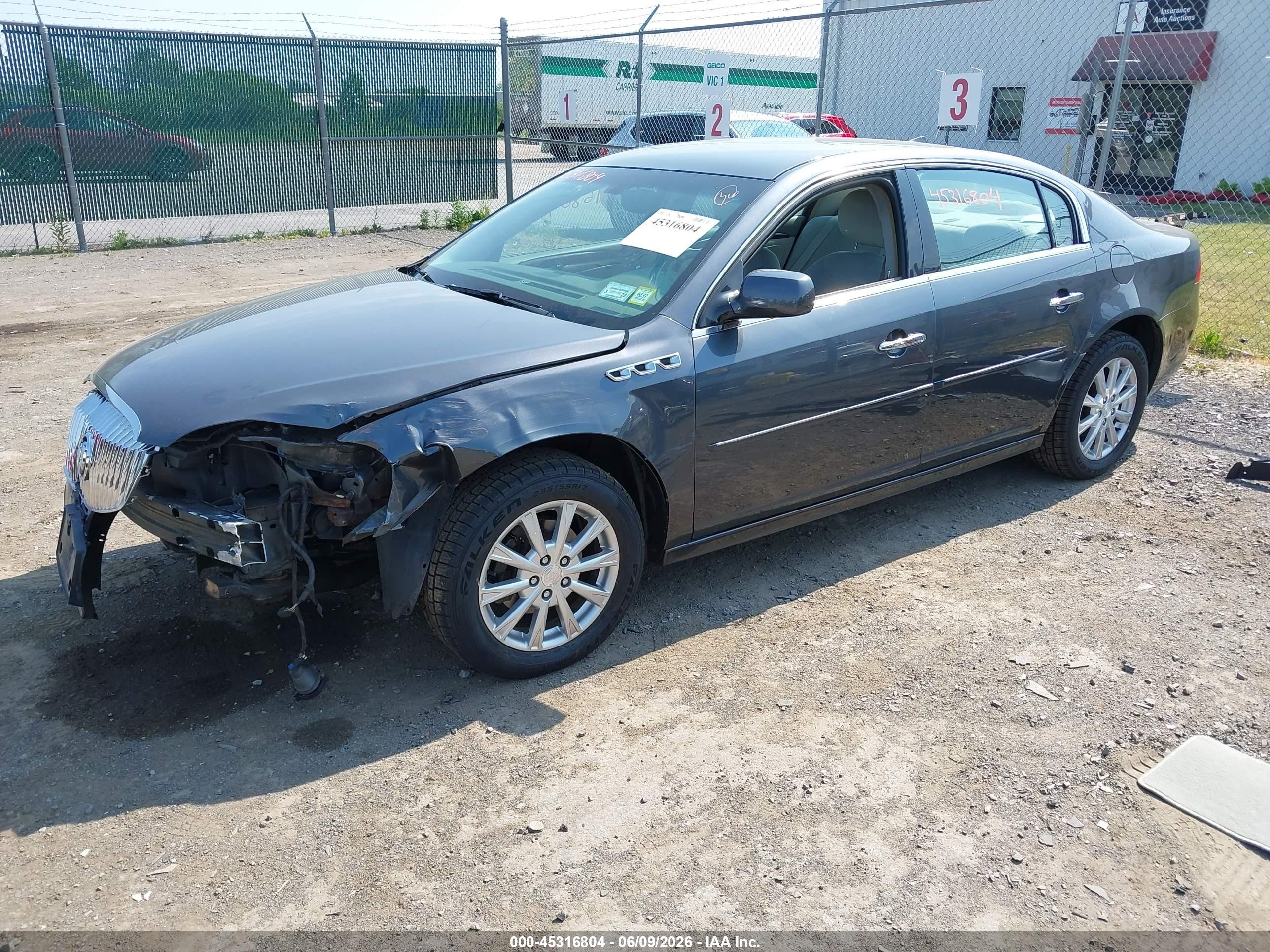 2010 Buick Lucerne Cx Серый vin: 1G4HA5E19AU136972
