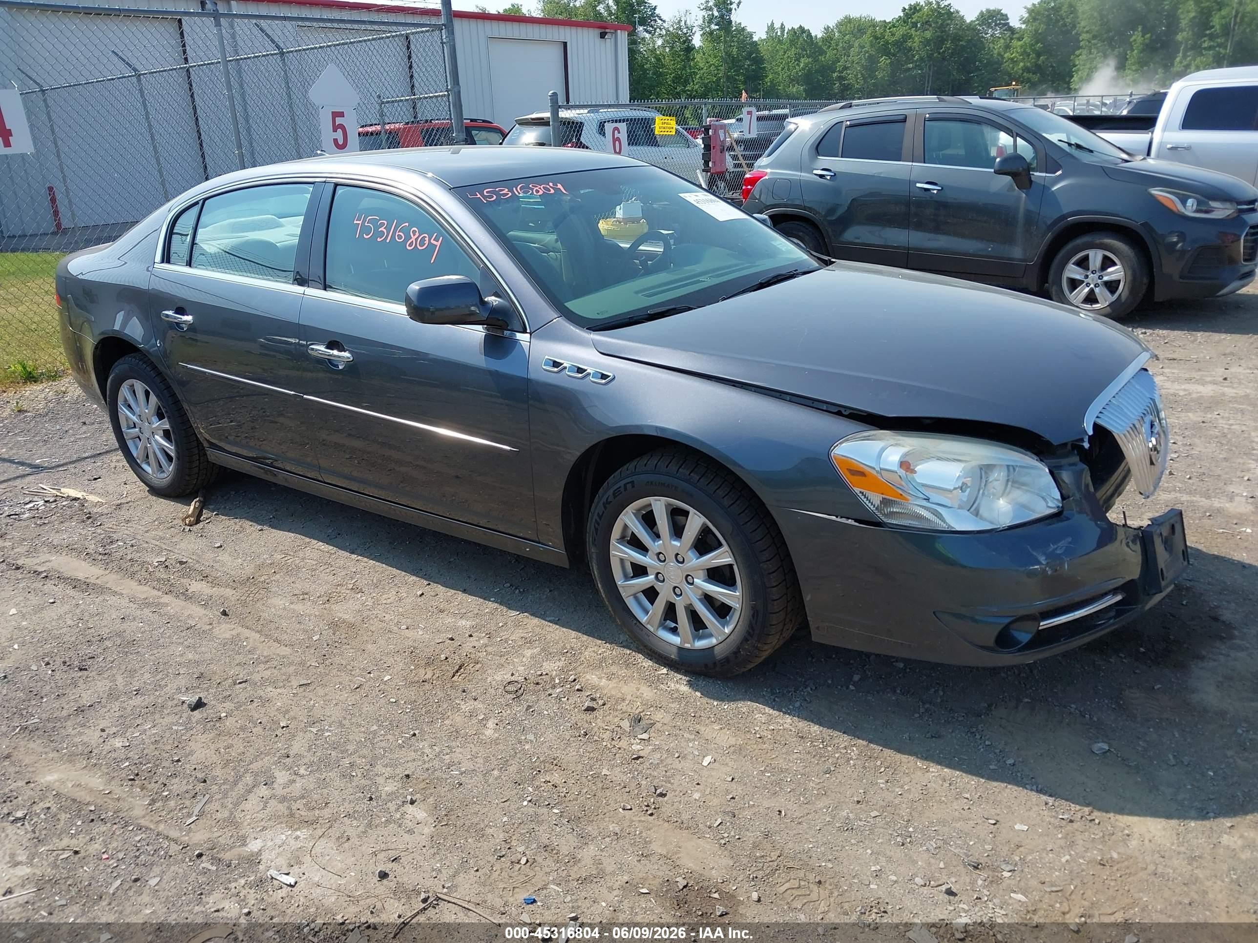 2010 Buick Lucerne Cx Серый vin: 1G4HA5E19AU136972
