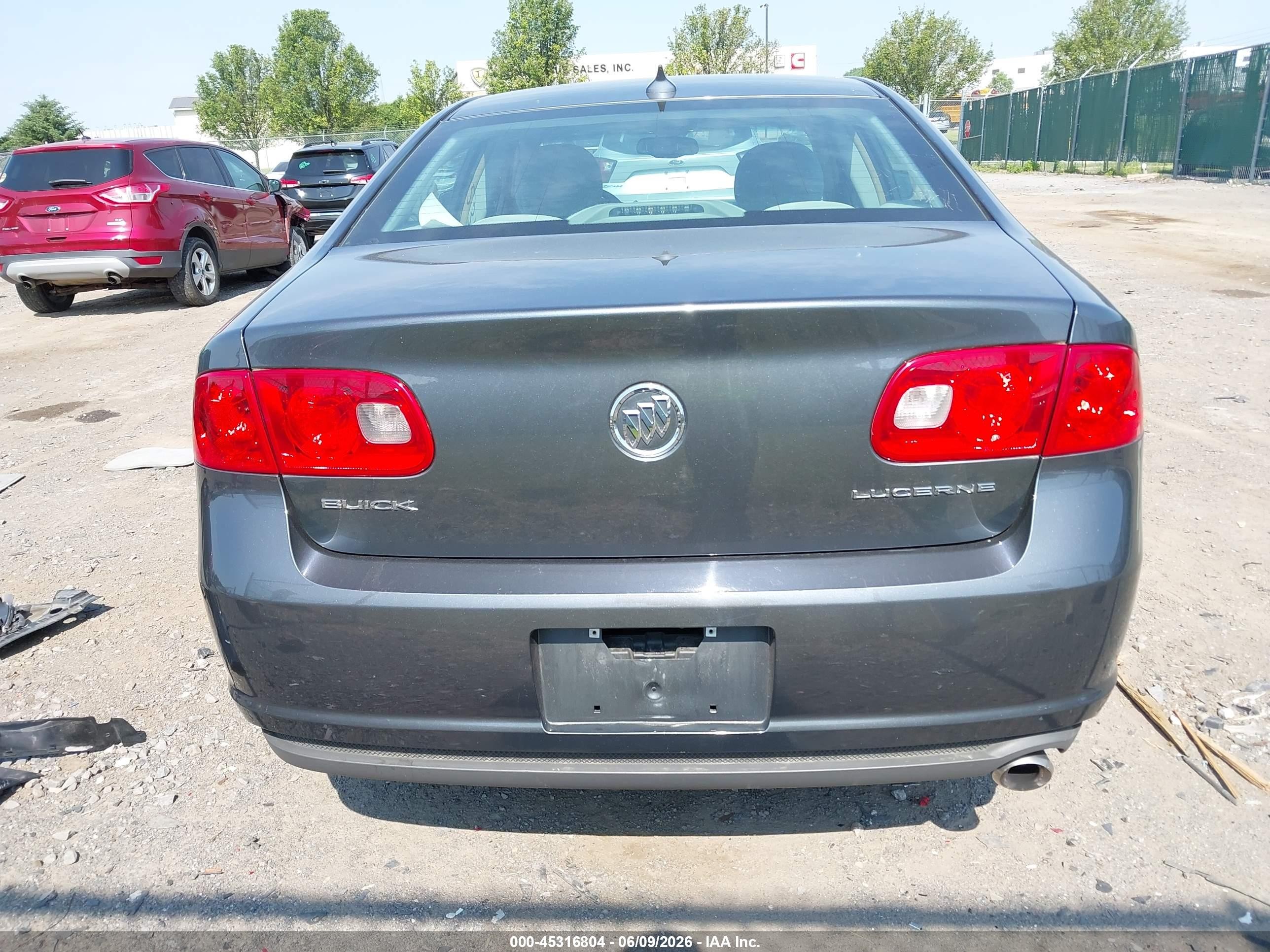 2010 Buick Lucerne Cx Серый vin: 1G4HA5E19AU136972
