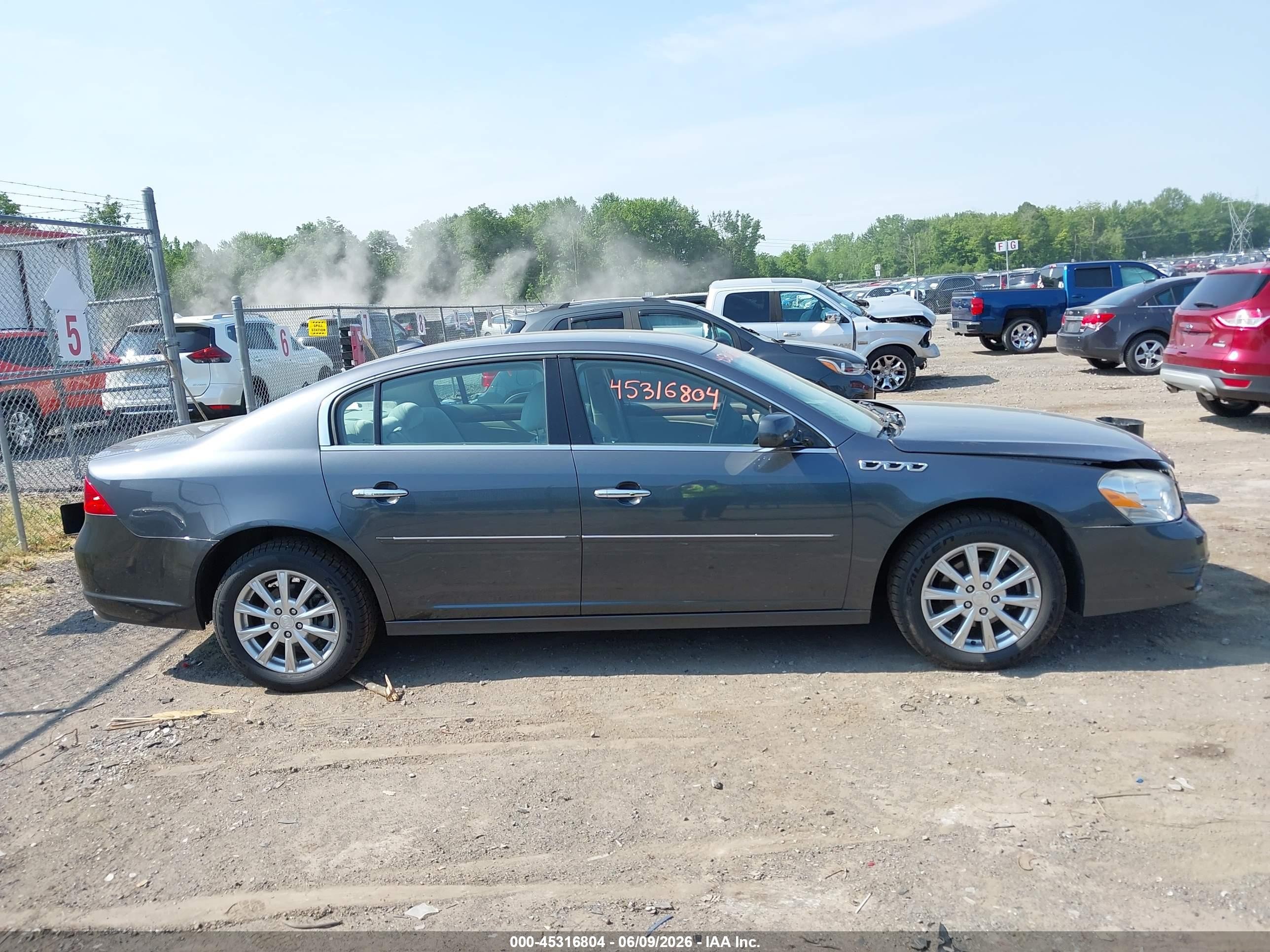 2010 Buick Lucerne Cx Серый vin: 1G4HA5E19AU136972
