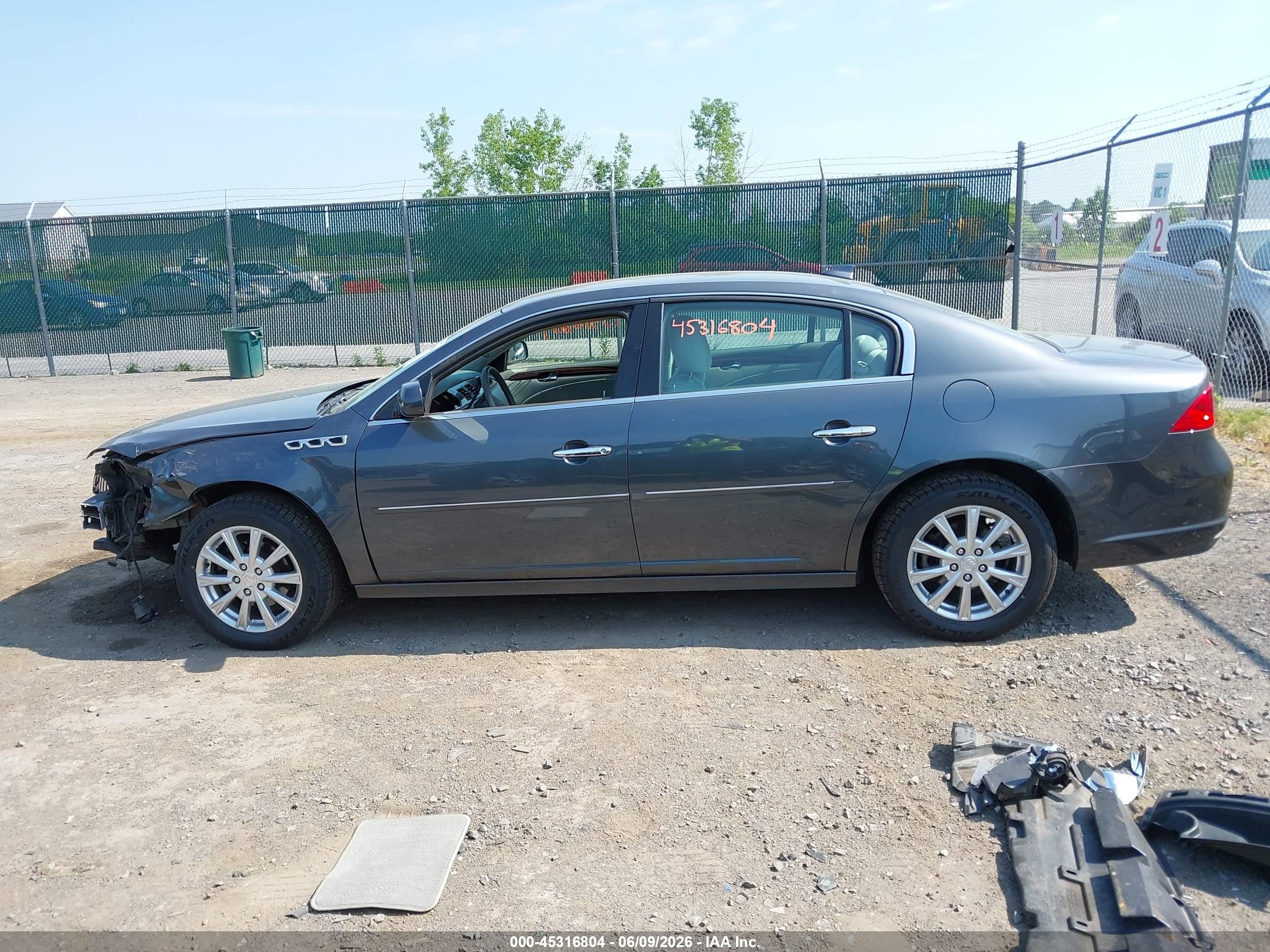 2010 Buick Lucerne Cx Серый vin: 1G4HA5E19AU136972