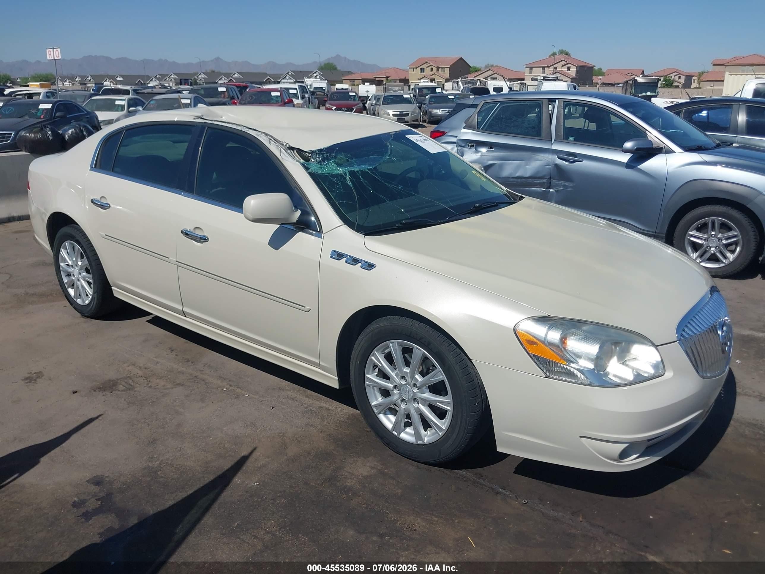 2011 Buick Lucerne Cx Золотой vin: 1G4HA5EM1BU144320