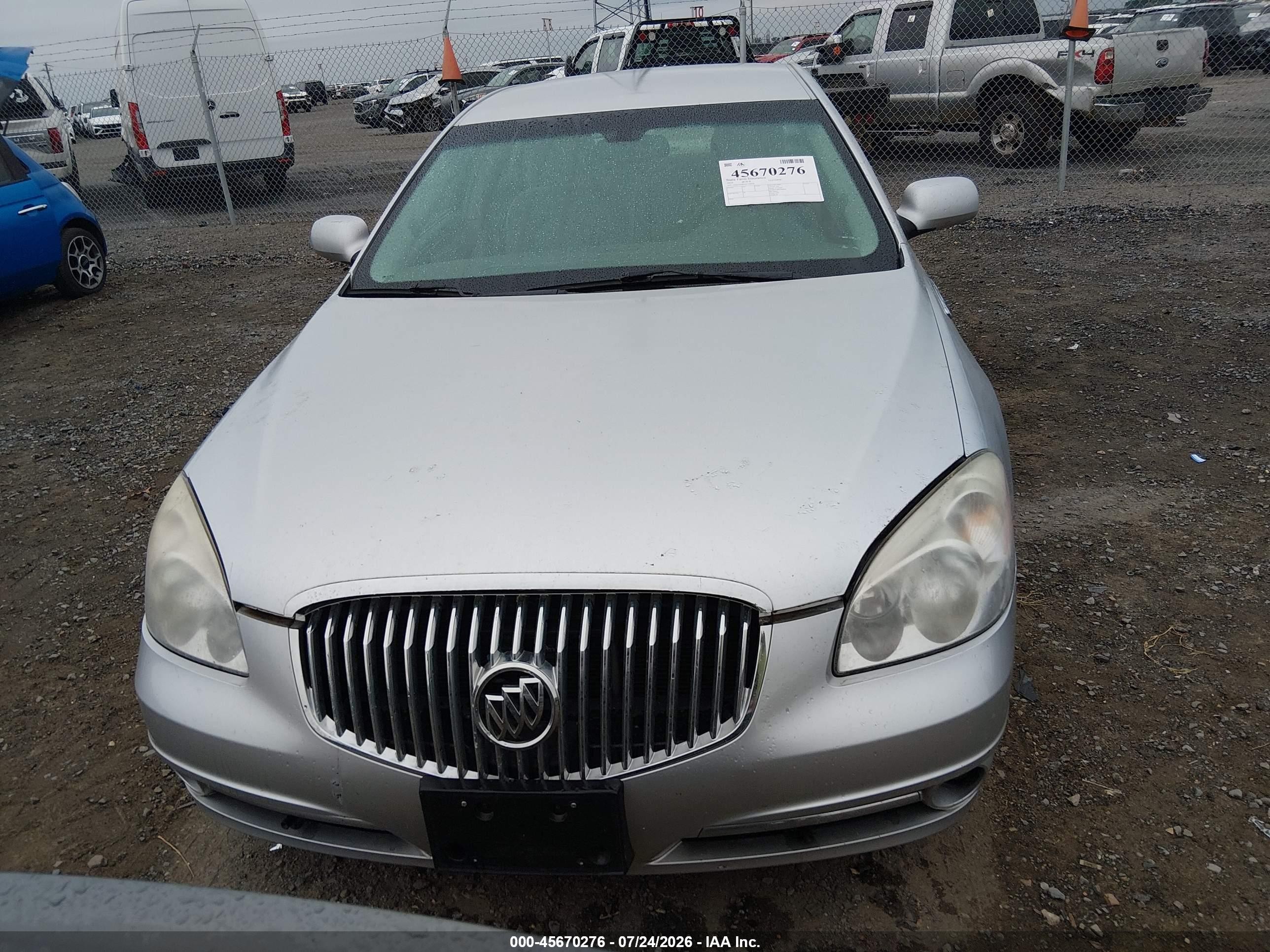 2010 Buick Lucerne Cx Silver vin: 1G4HA5EM3AU136508