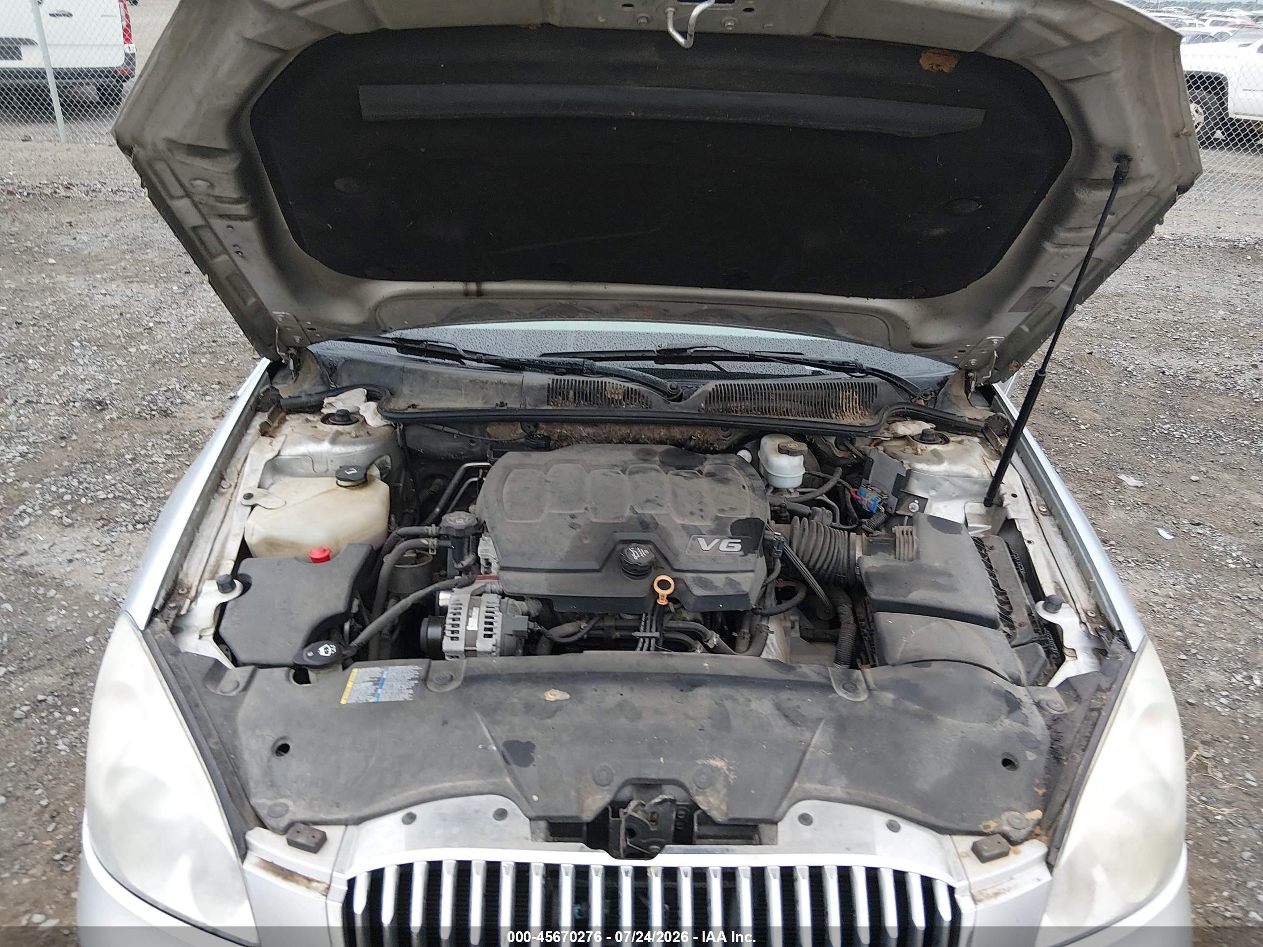 2010 Buick Lucerne Cx Silver vin: 1G4HA5EM3AU136508