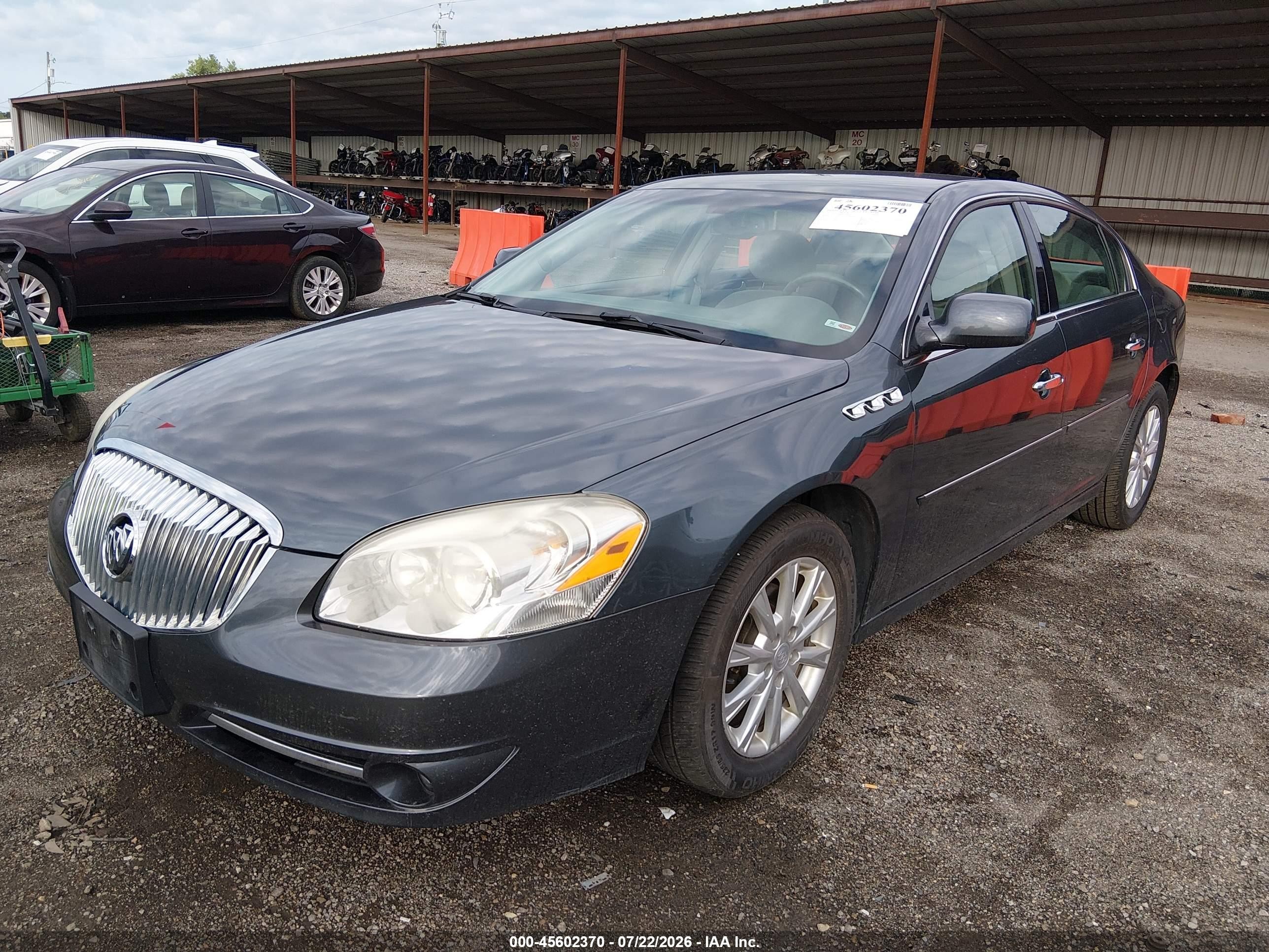 2011 Buick Lucerne Cx Blue vin: 1G4HA5EM3BU102943