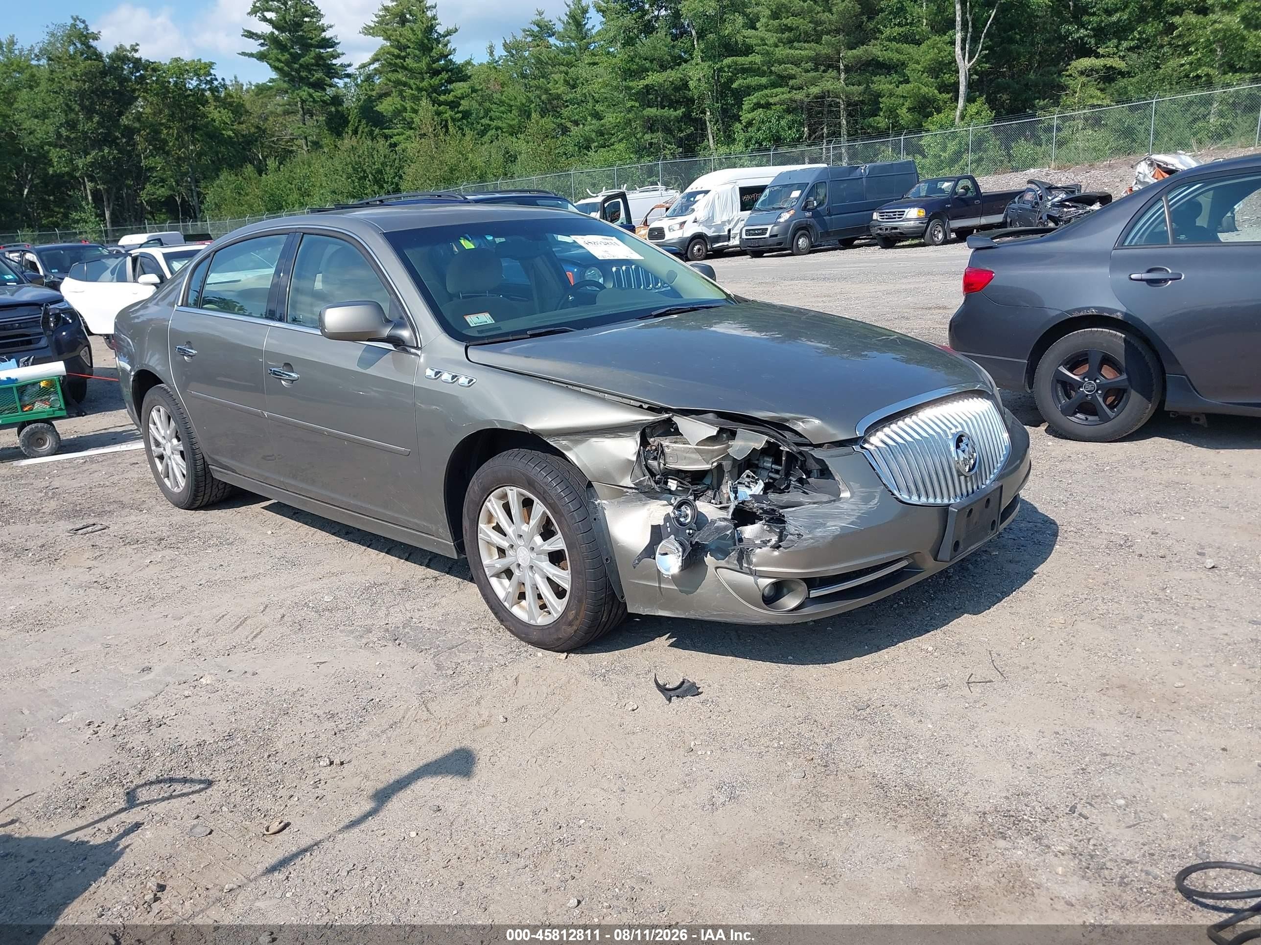 2011 Buick Lucerne Cx Gray vin: 1G4HA5EM4BU126474