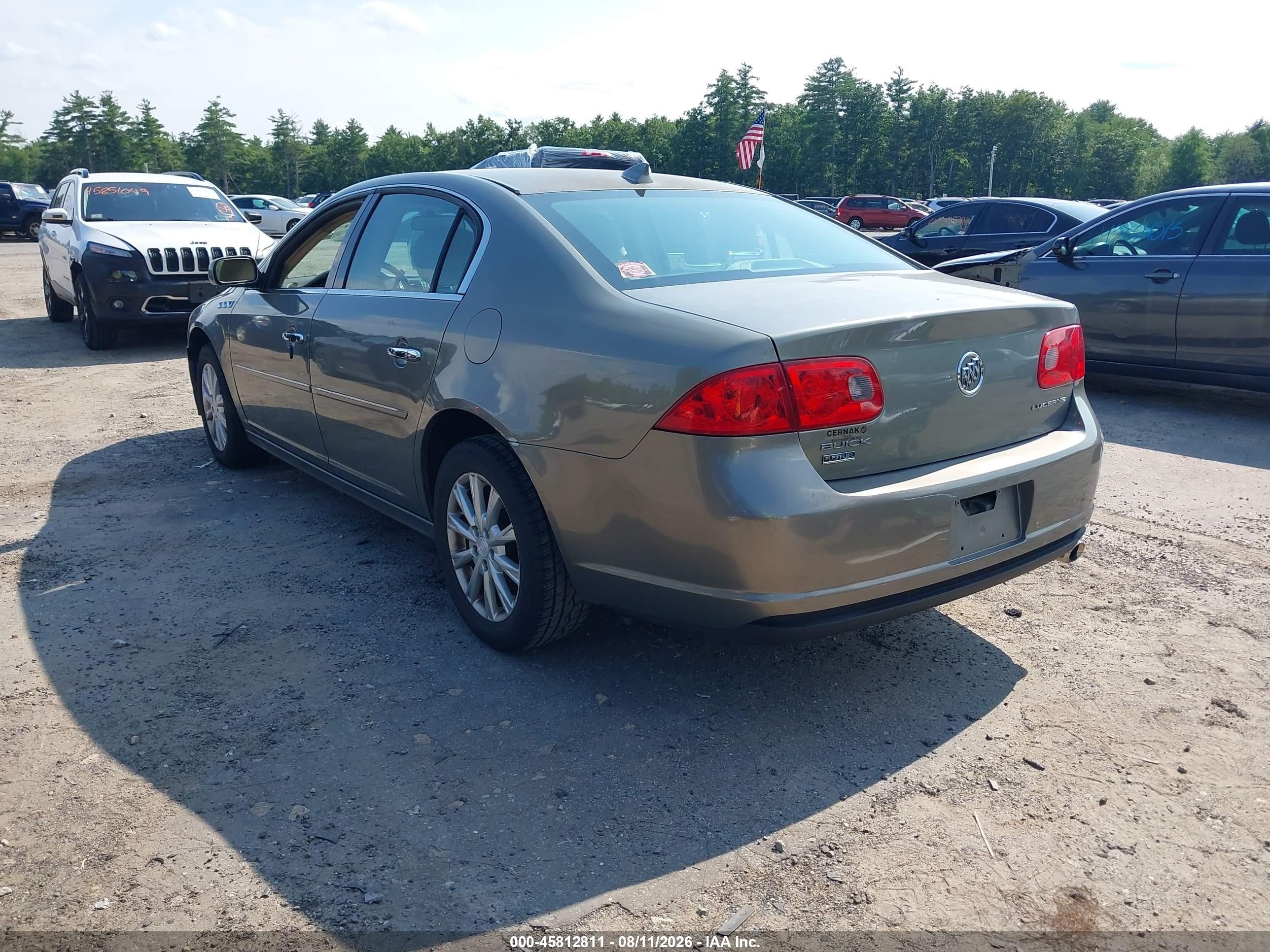 2011 Buick Lucerne Cx Gray vin: 1G4HA5EM4BU126474