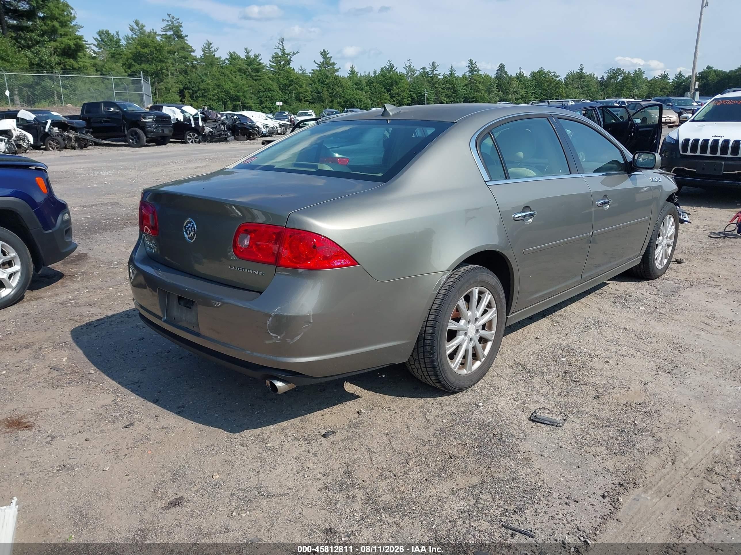 2011 Buick Lucerne Cx Gray vin: 1G4HA5EM4BU126474