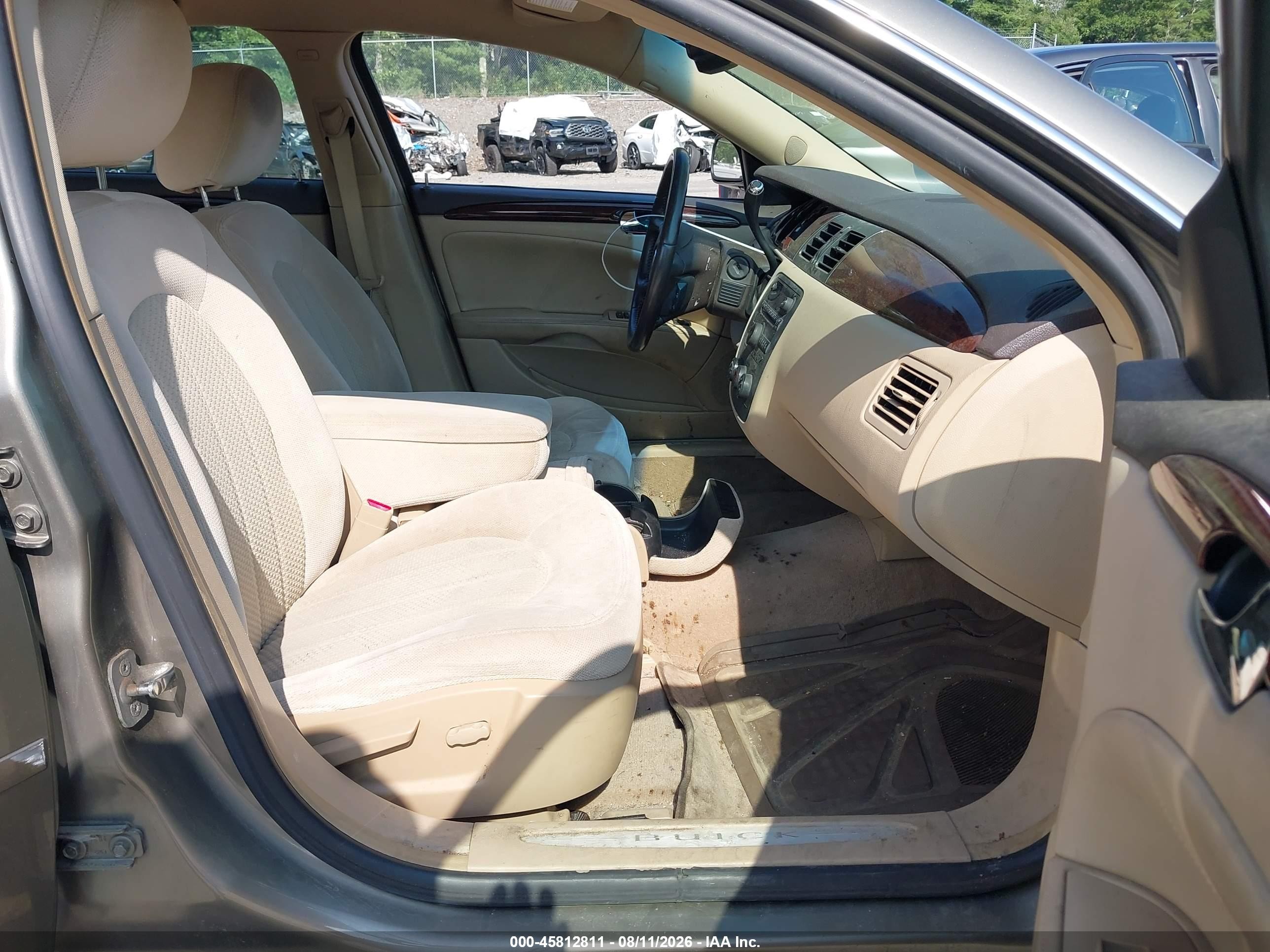 2011 Buick Lucerne Cx Gray vin: 1G4HA5EM4BU126474