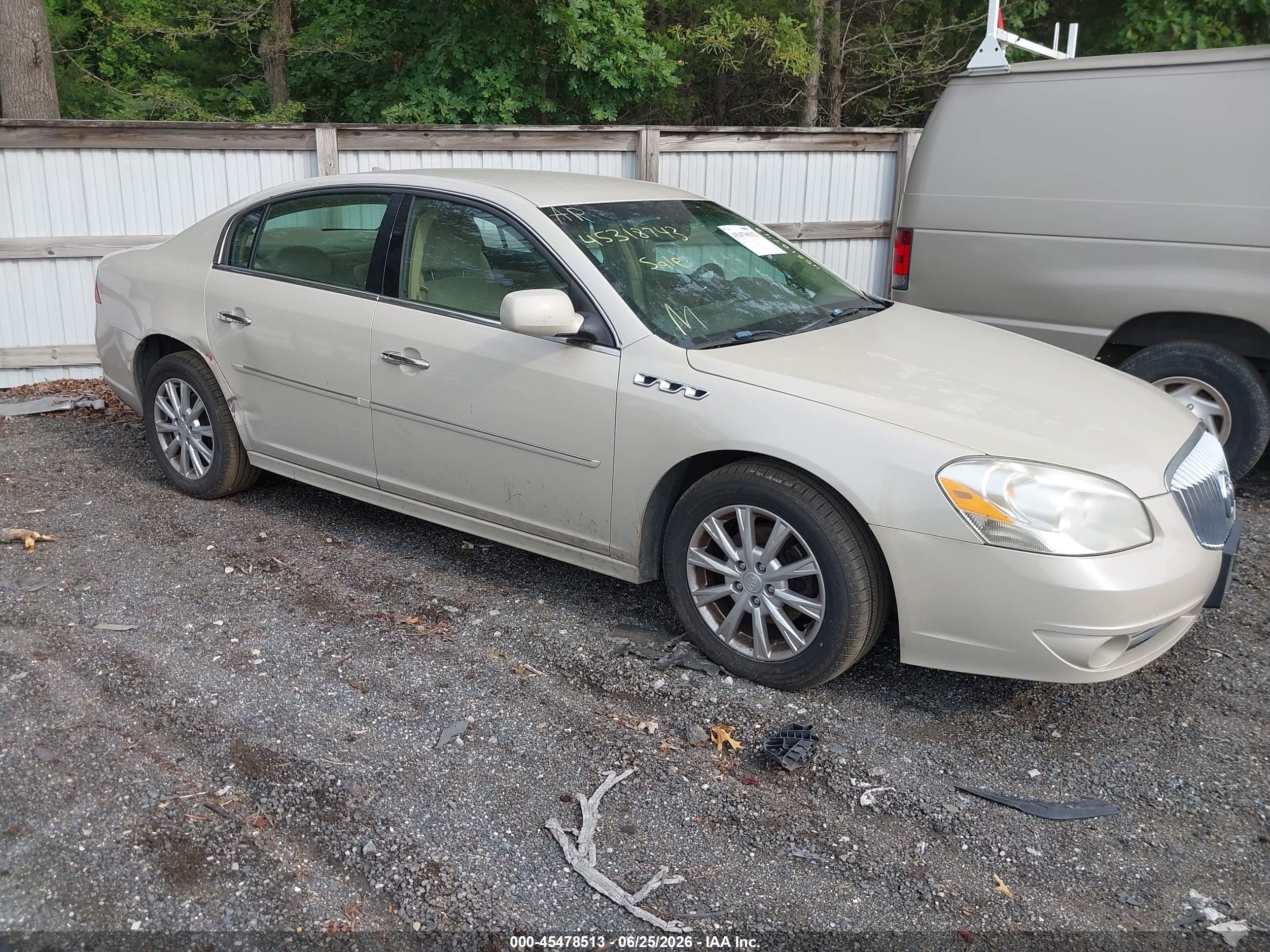 2011 Buick Lucerne Cx Beige vin: 1G4HA5EM4BU143310