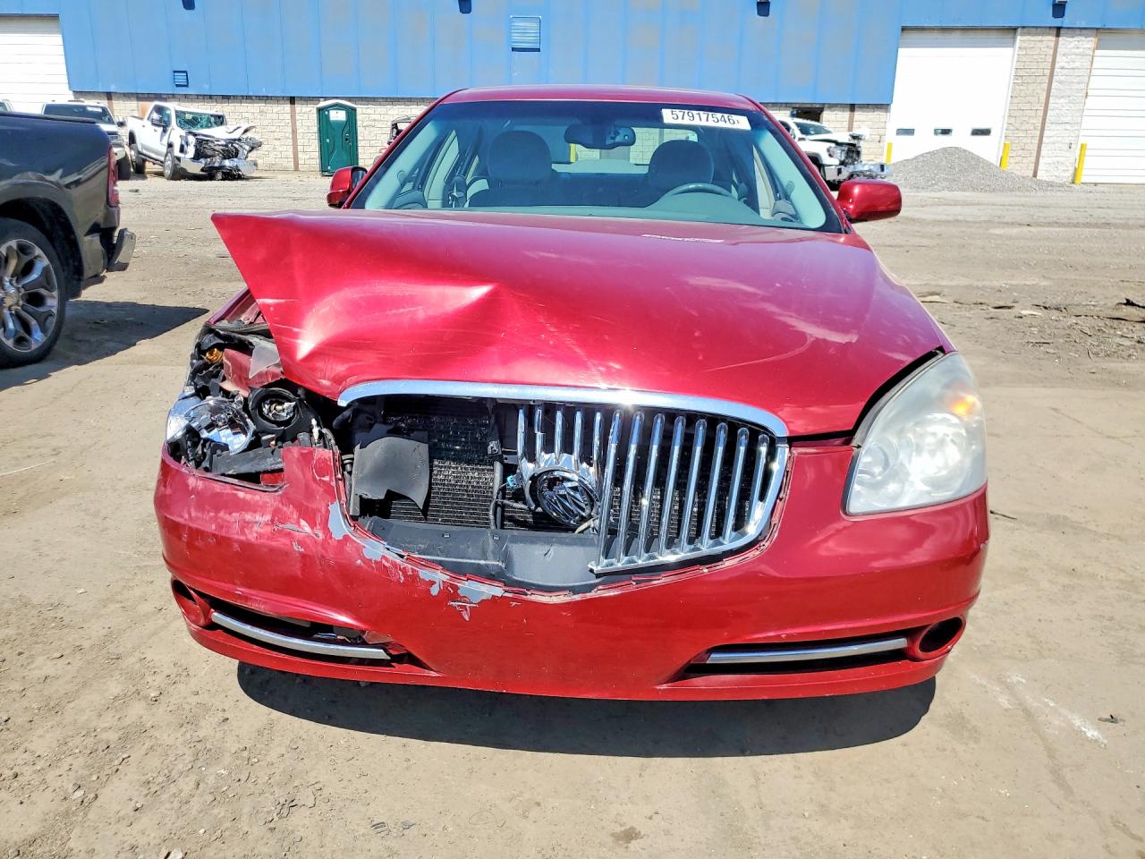 2010 Buick Lucerne Cx Red vin: 1G4HA5EM5AU136431