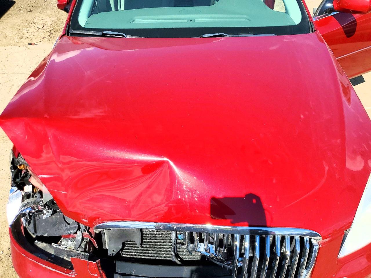 2010 Buick Lucerne Cx Red vin: 1G4HA5EM5AU136431