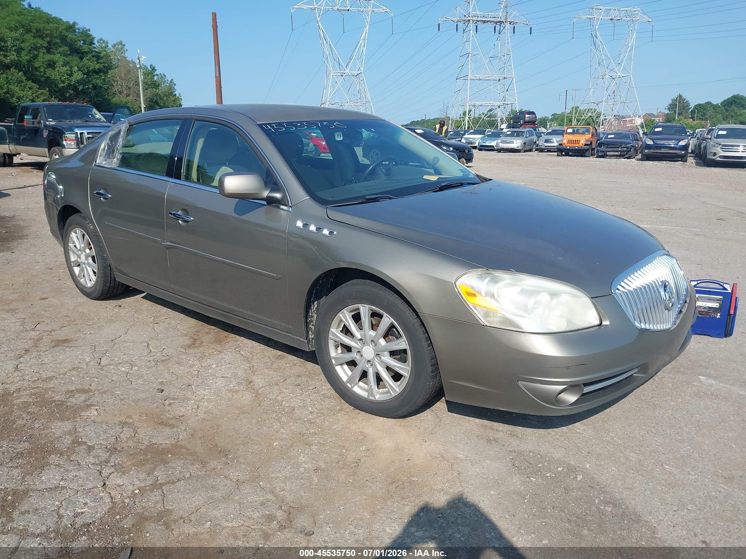 2011 Buick Lucerne Cx Tan vin: 1G4HA5EM5BU144594